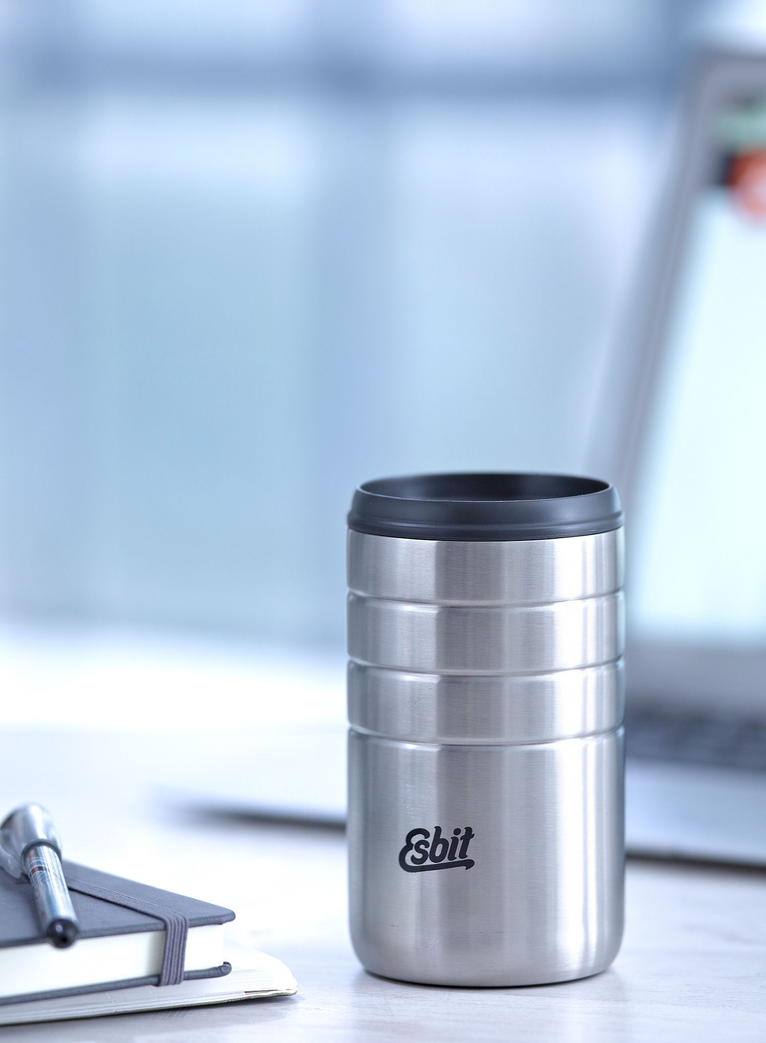 Termo šalica Esbit Majoris Thermo Mug 280ml - silver
