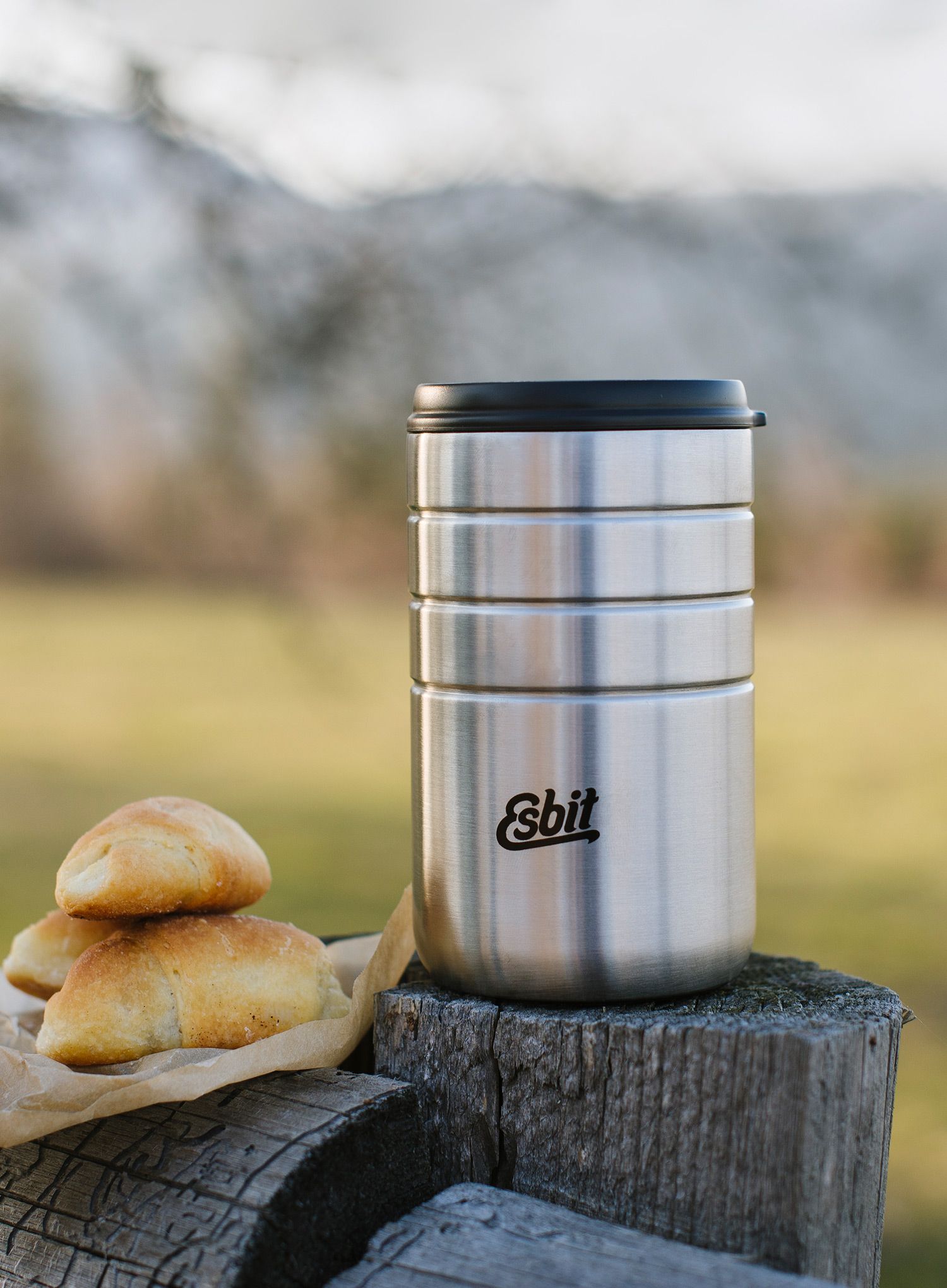 Termo šalica Esbit Majoris Thermo Mug 280ml - silver