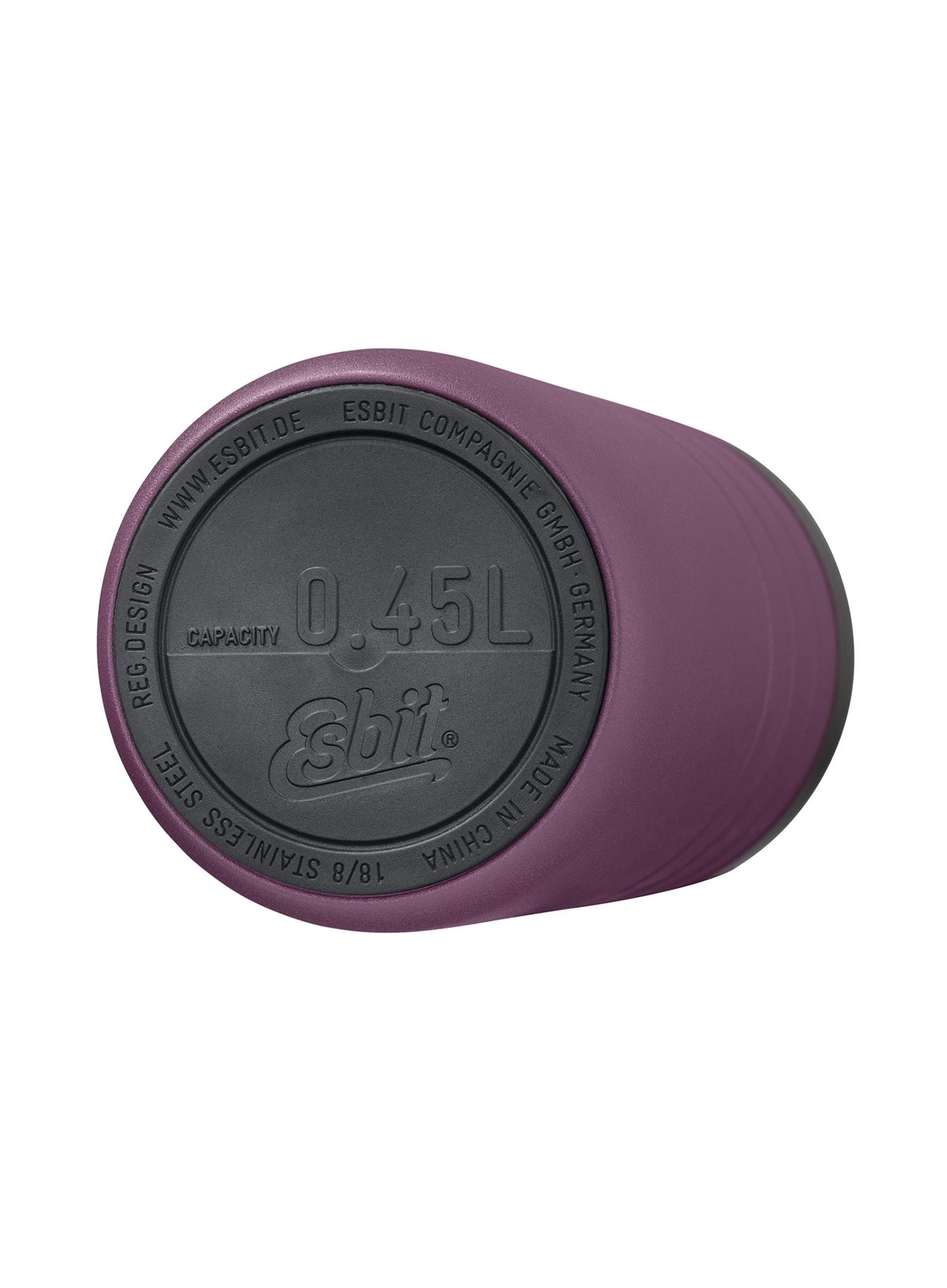Termo šalica Esbit Majoris Thermo Mug Flip Top 450ml - aubergine