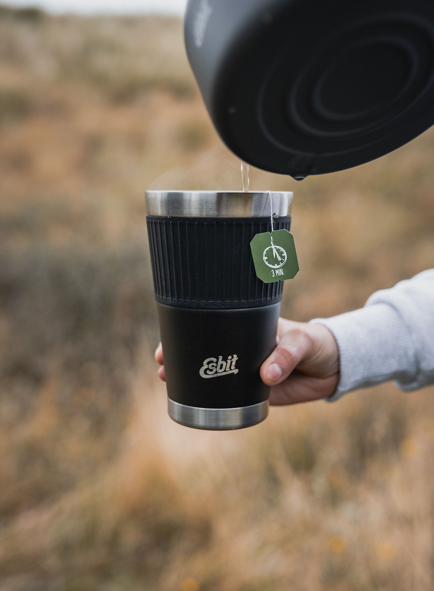 Termo šalica Esbit Sculptor Tumbler Thermo Mug 550ml - black