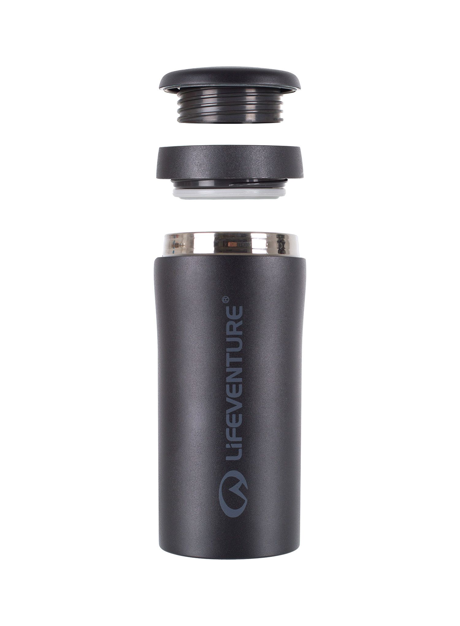 Termo šalica Lifeventure Thermal Mug - matt black