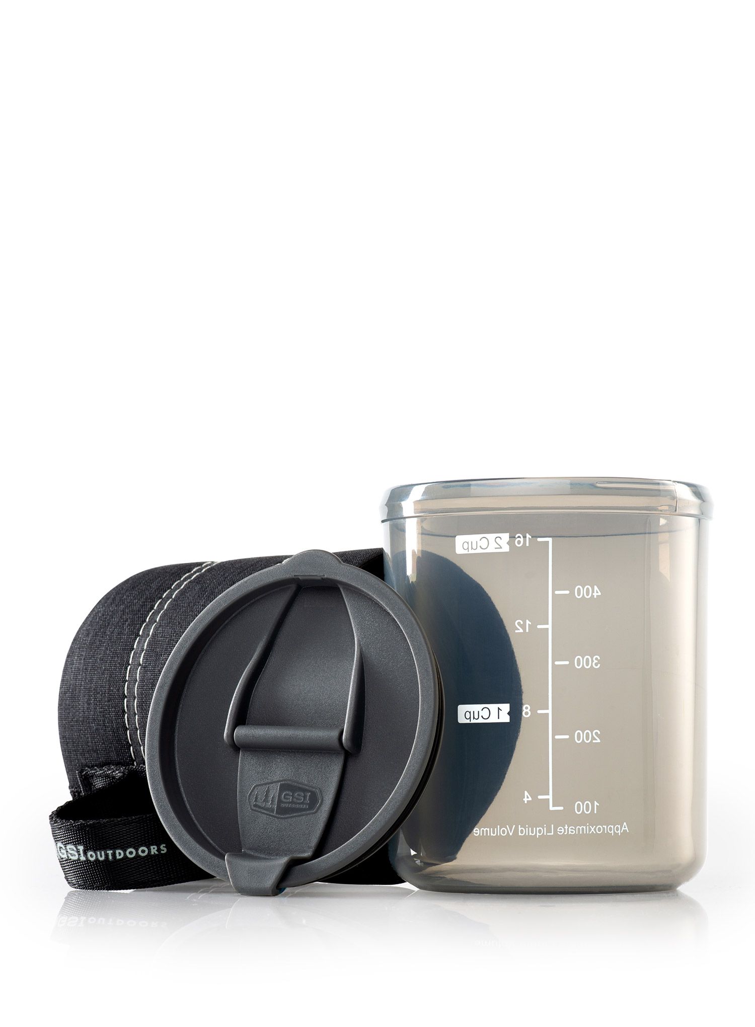 Putna šalica GSI Outdoors Infinity Backpacker Mug 0,5 l - black