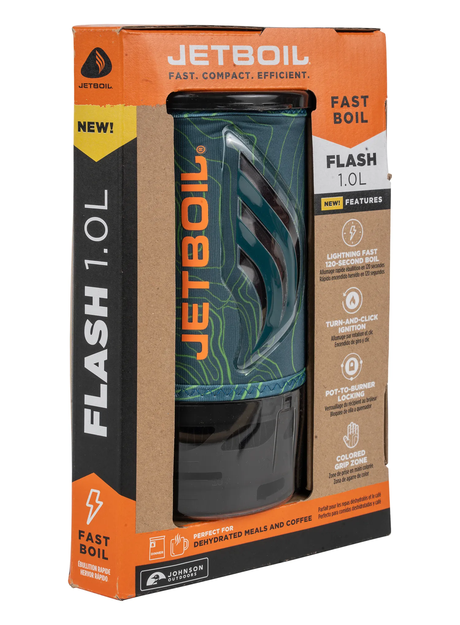 Set za kuhanje Jetboil Flash 2.0 Personal Cooking System - ocean topo