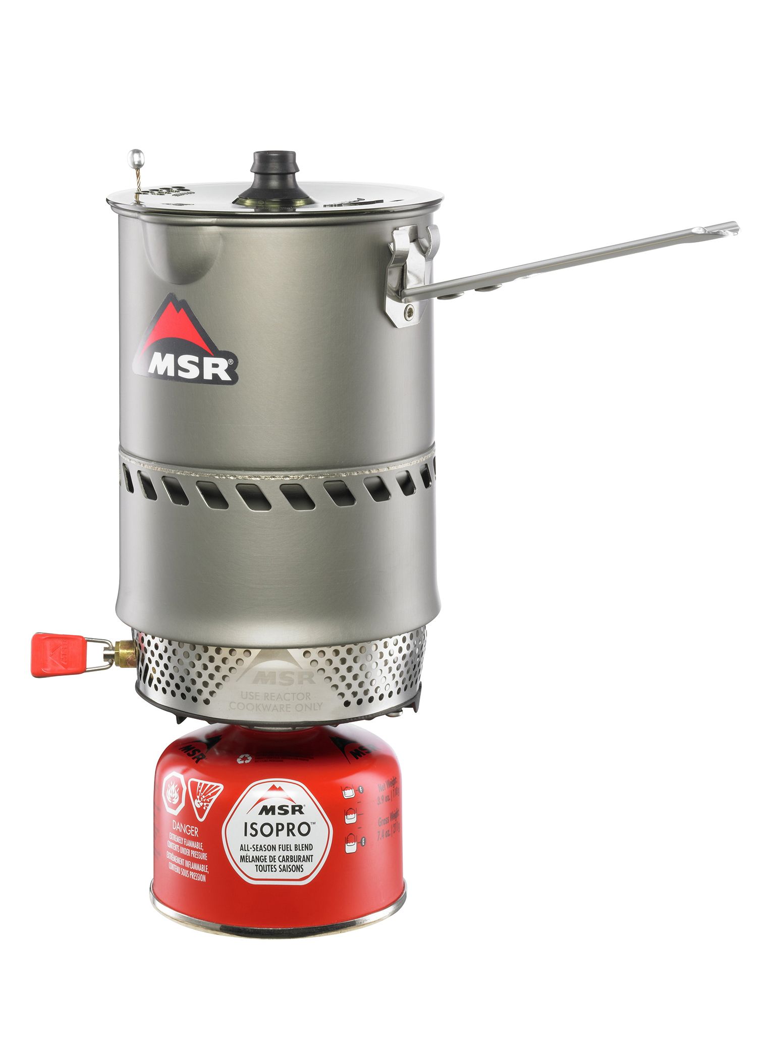 Kuhalo za kampiranje MSR Reactor 1.0L