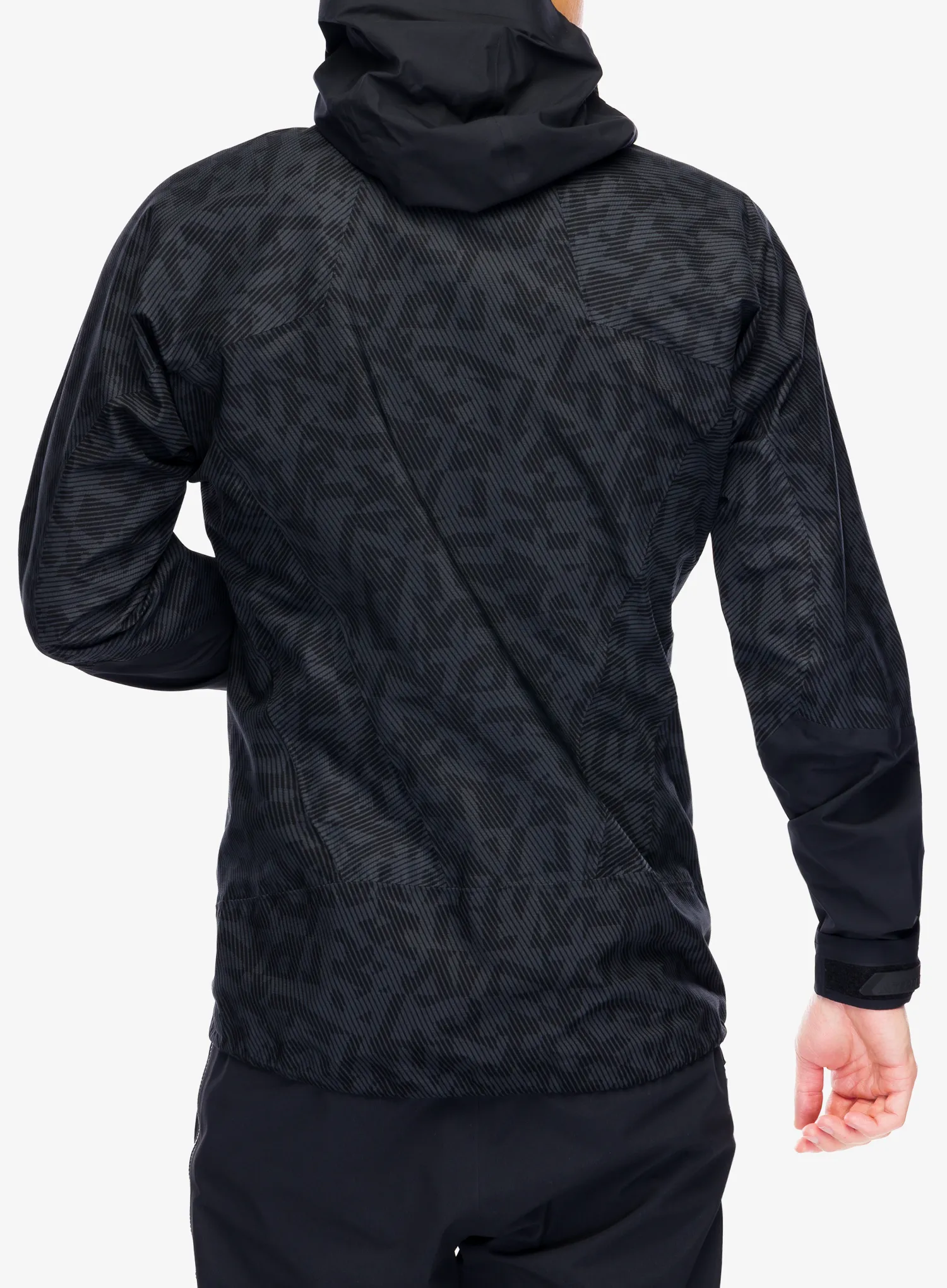 Jakna adidas TERREX Techrock RAIN.RDY Anorak - black