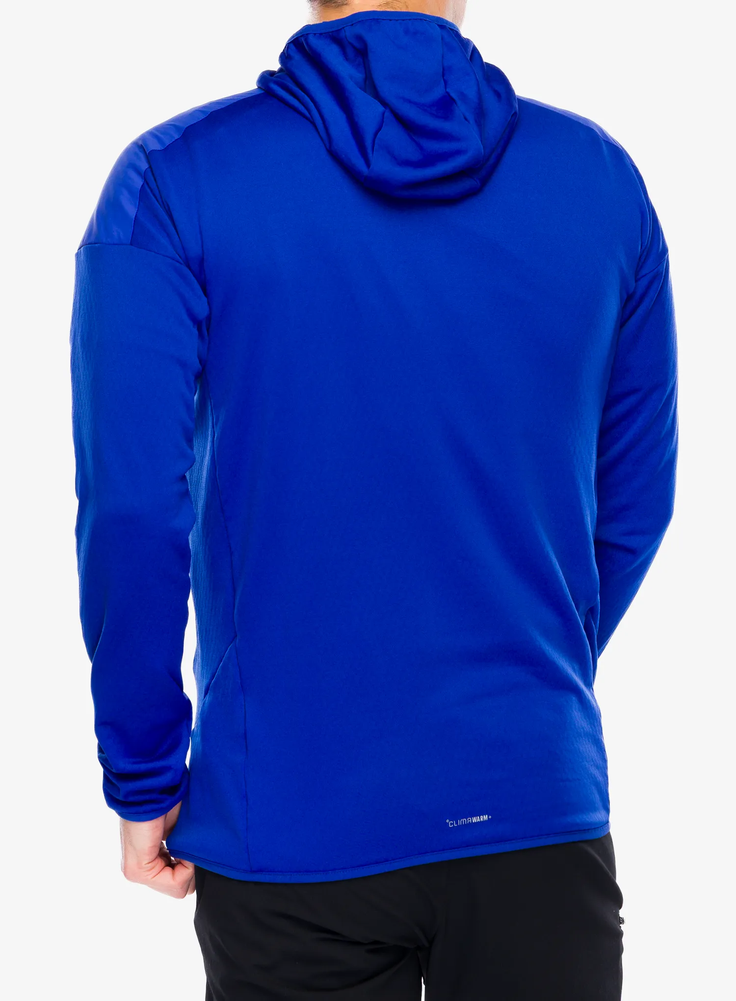 Jakna adidas TERREX Xperior Climawarm+ Wind Light Fleece Hooded Jacket - semi lucid blue