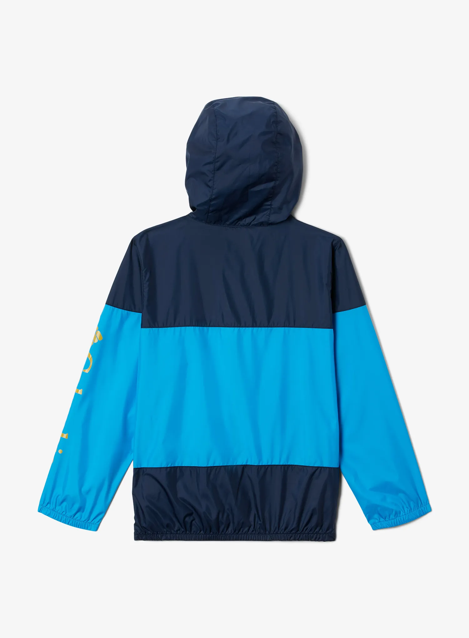 Jakna za dječake Columbia Flash Challenger Windbreaker - compass blue/collegiate navy