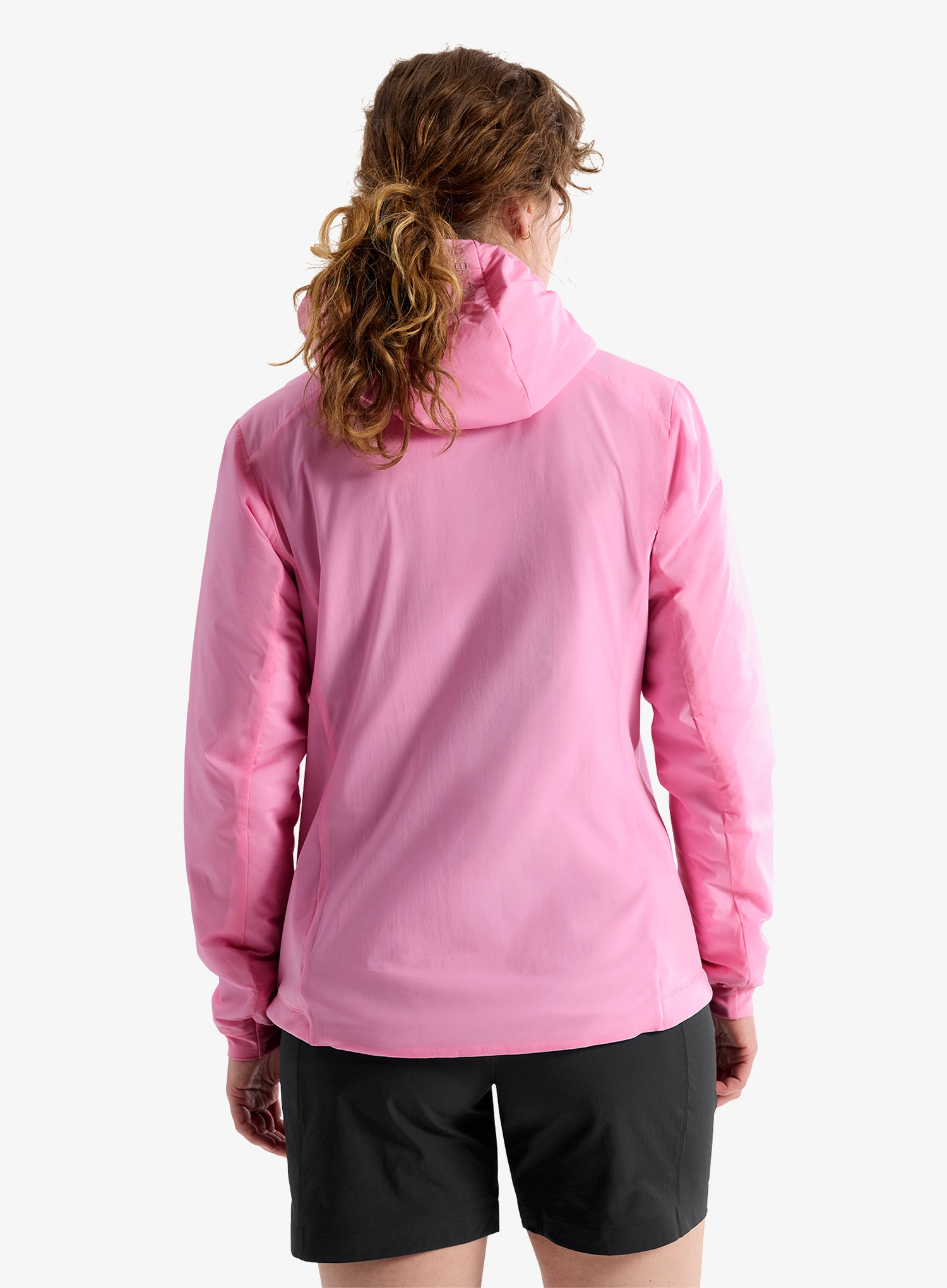 Ženska jakna Arcteryx Atom Hoody - pineberry