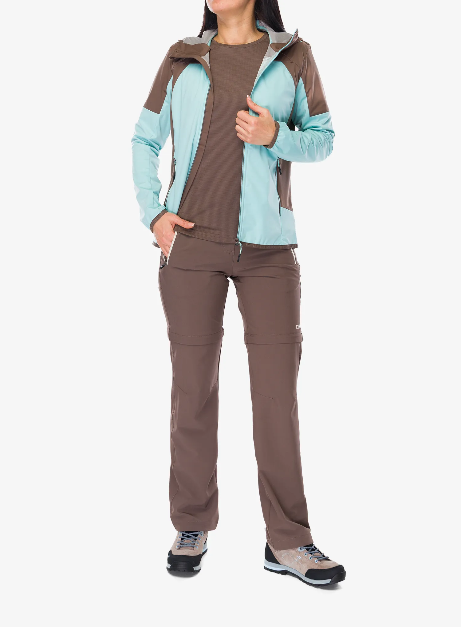 Ženska jakna CMP Vorina Jacket - lagoon