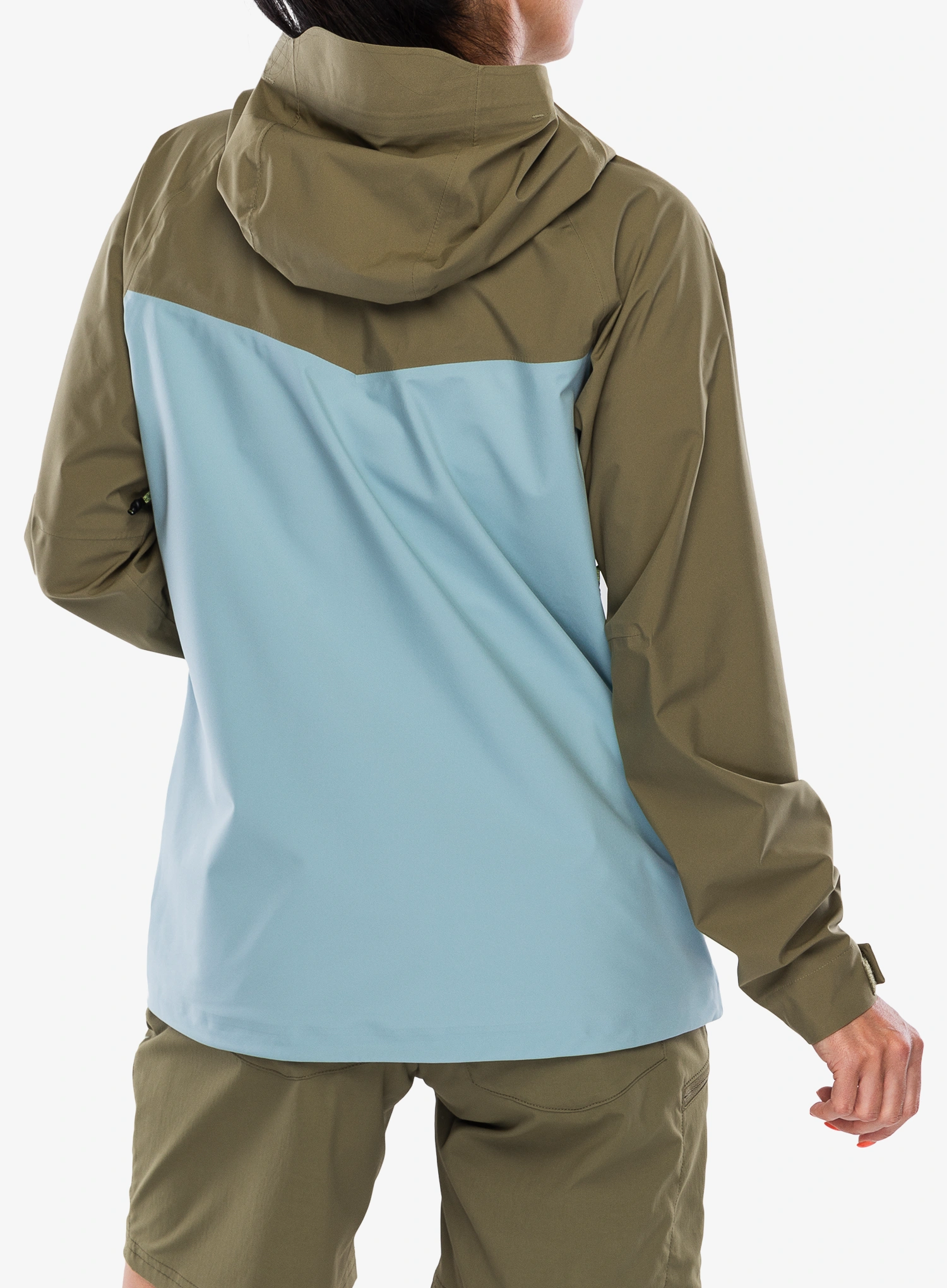 Ženska jakna Cotopaxi Impermeo 3L Hooded Shell Jacket - moss/sea spray