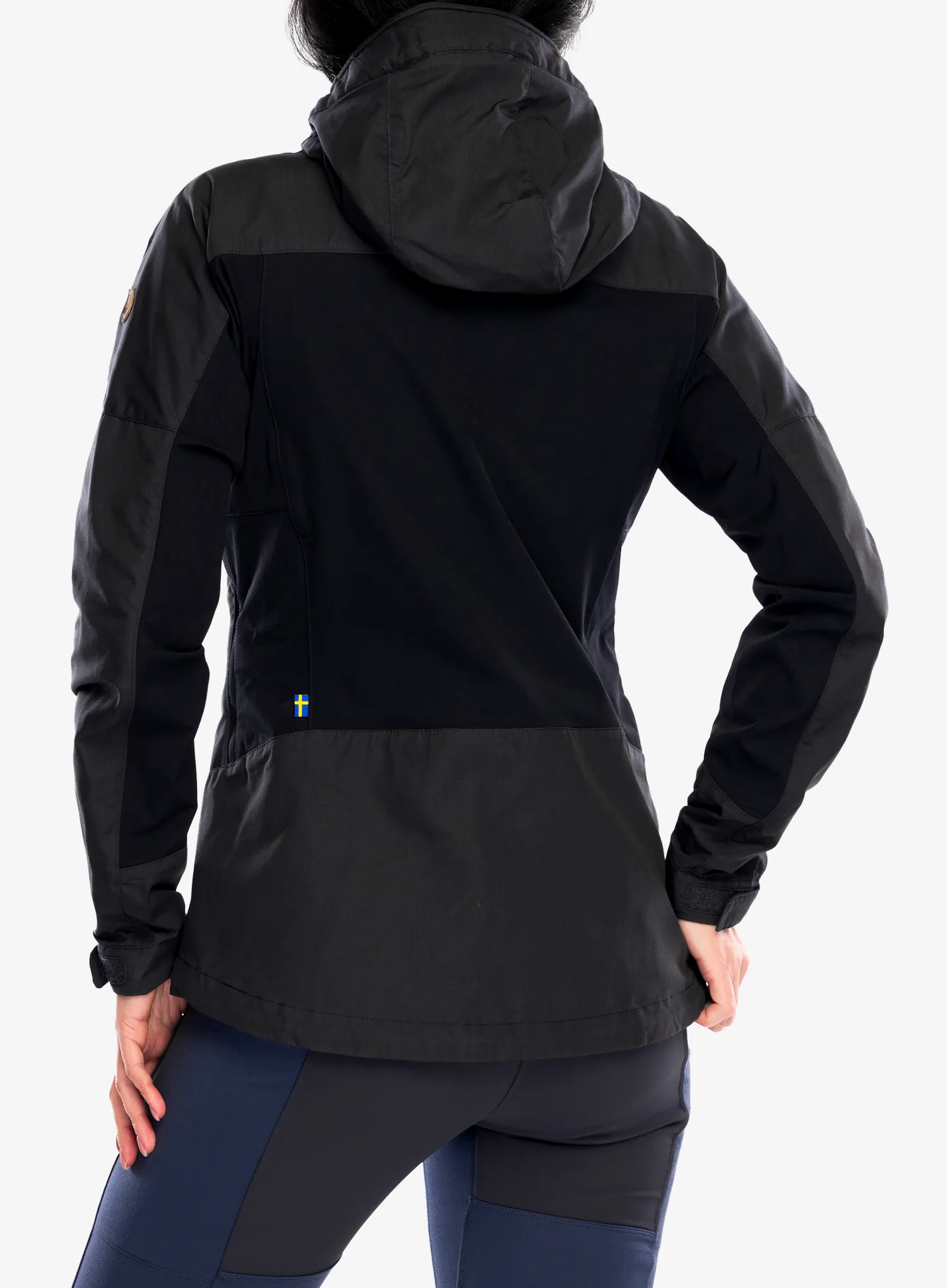 Ženska jakna Fjallraven Abisko Lite Trekking Jacket - dark grey/black