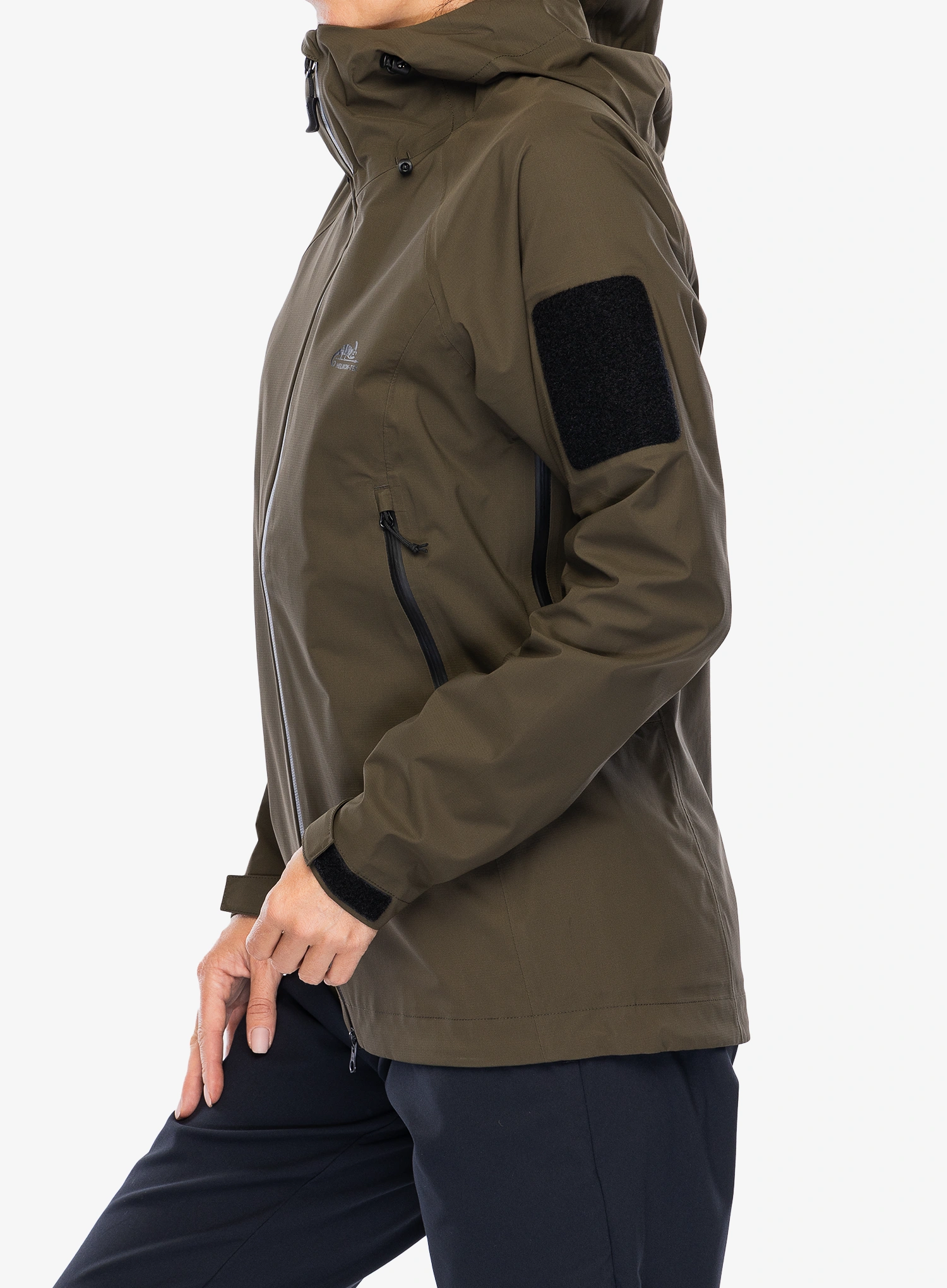 Ženska jakna Helikon-Tex Squall Hardshell - taiga green