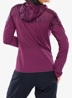 Ženska jakna Montura Spitze Hybrid Jacket - wine red/light rose