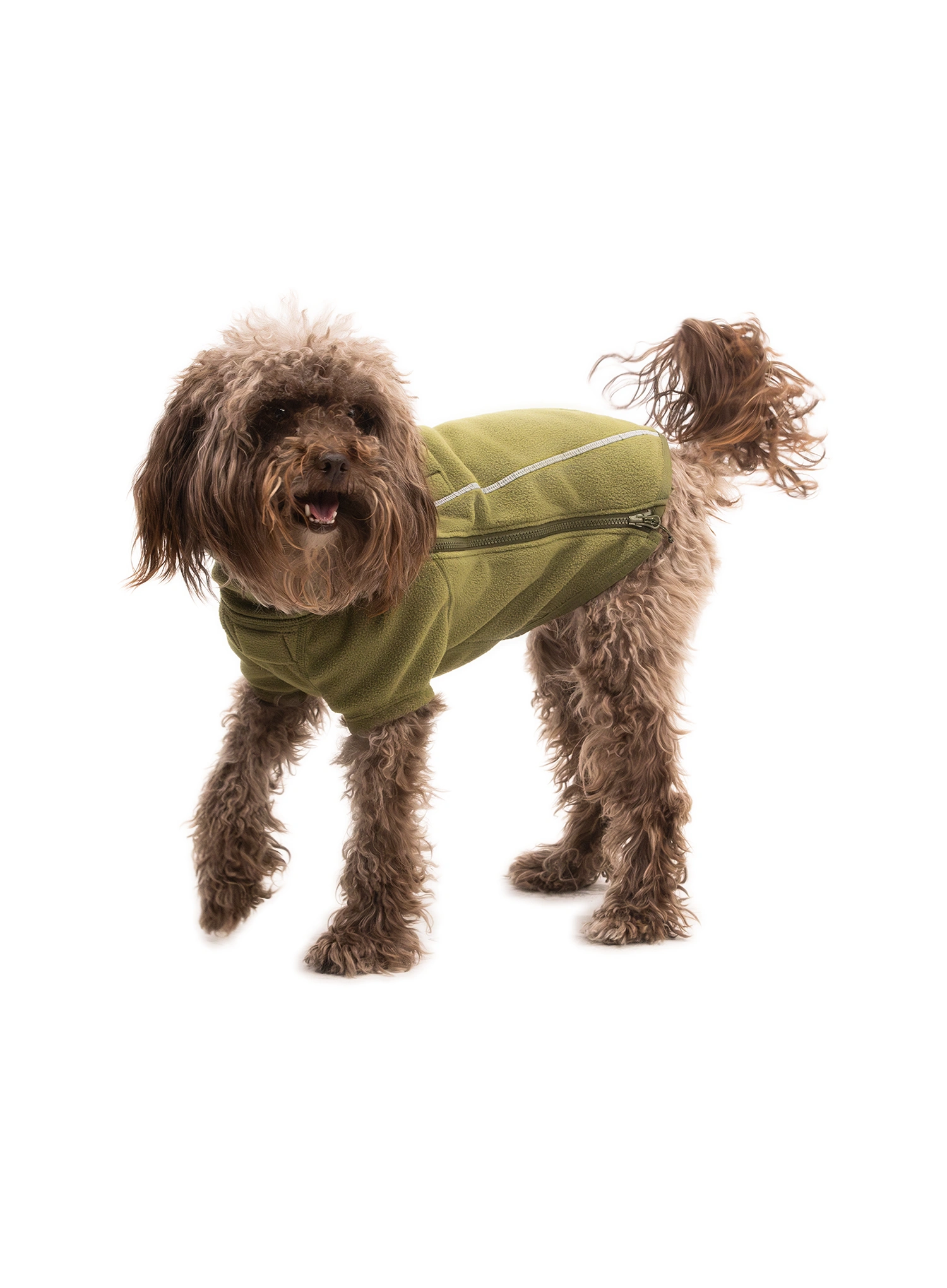Jakna za psa Ruffwear Climate Changer Fleece Jacket - cedar green