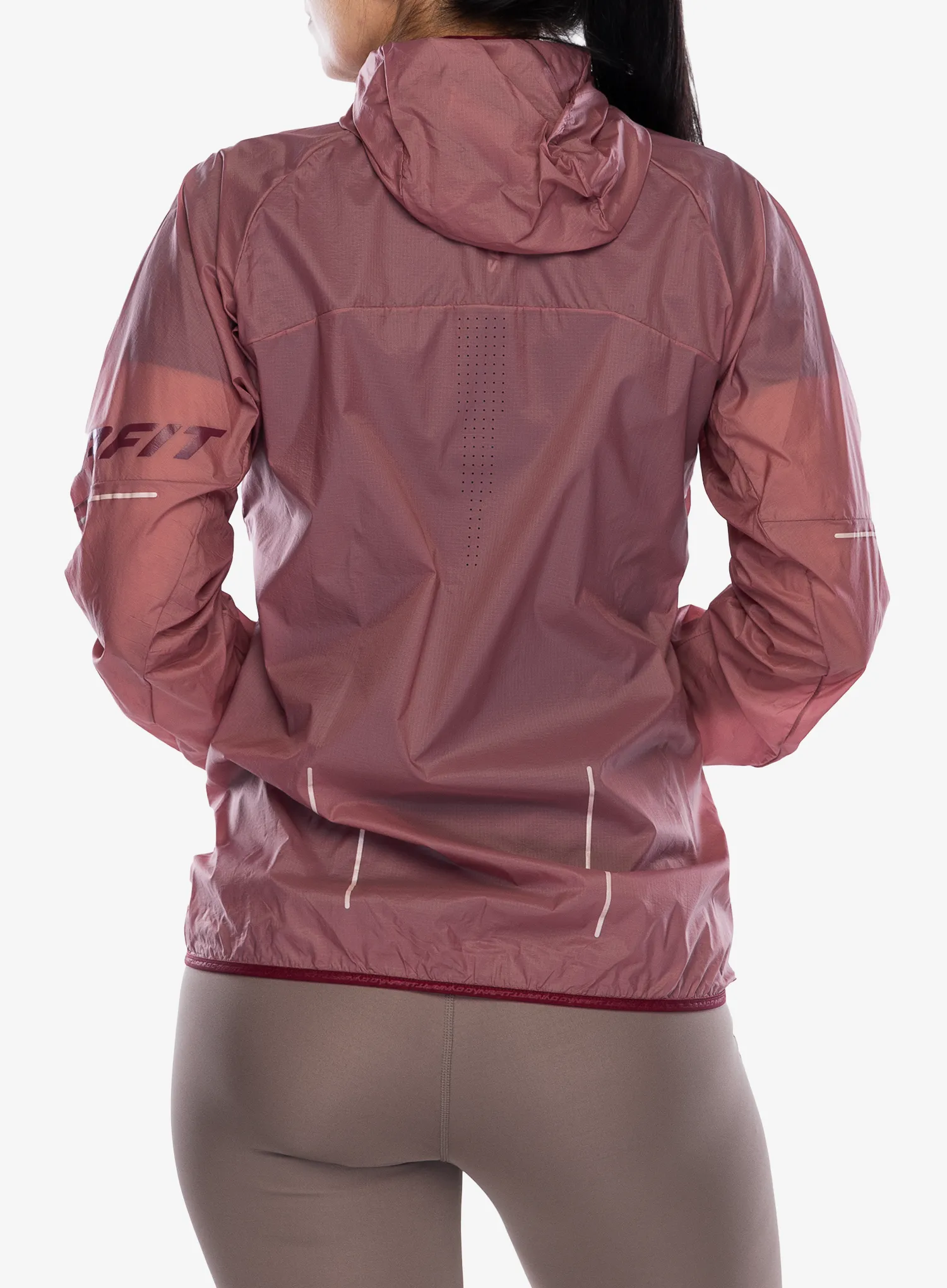 Ženska jakna za trčanje Dynafit Vert Wind 65 Jacket - mokarosa