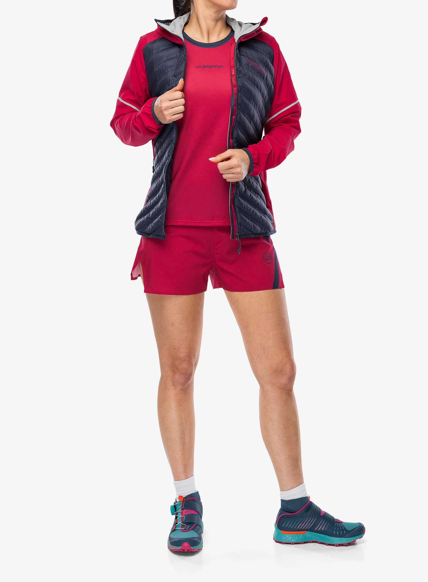 Ženska jakna za trčanje La Sportiva Koro Jacket - night sky/azalea
