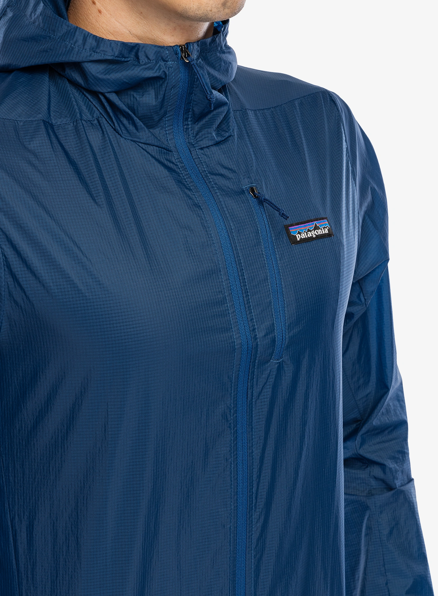 Jakna za trčanje Patagonia Houdini Jacket - clement blue