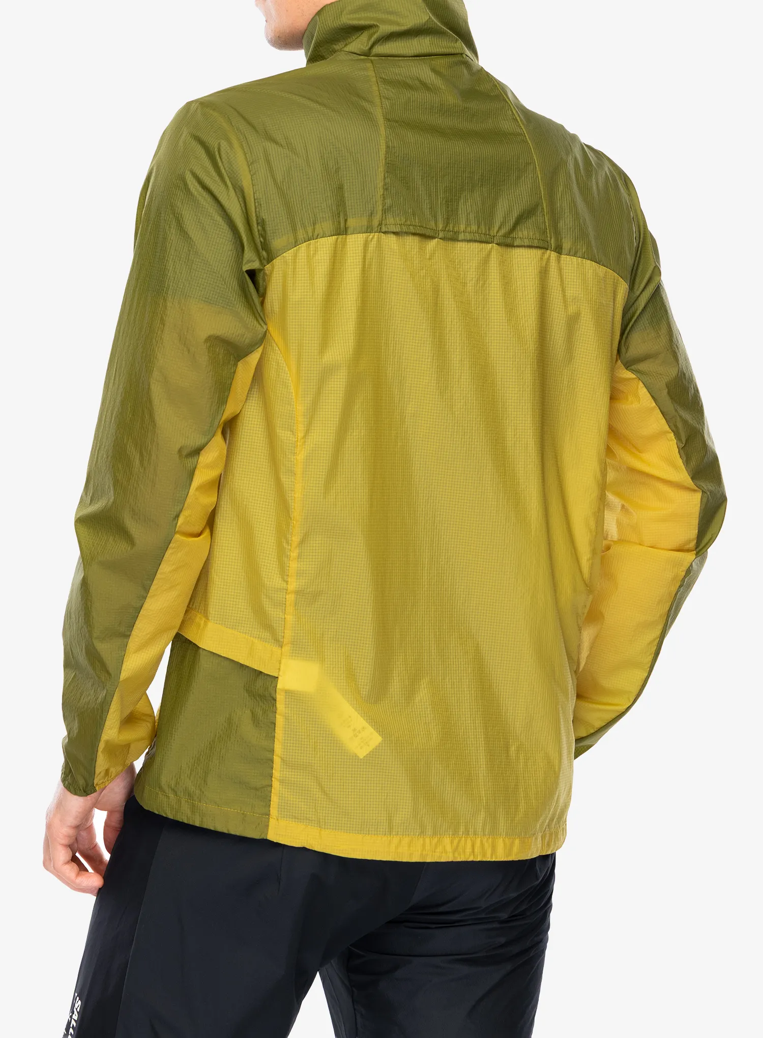 Jakna za trčanje Patagonia Houdini Stash 1/2 Zip Pullover - bundle green/graze green