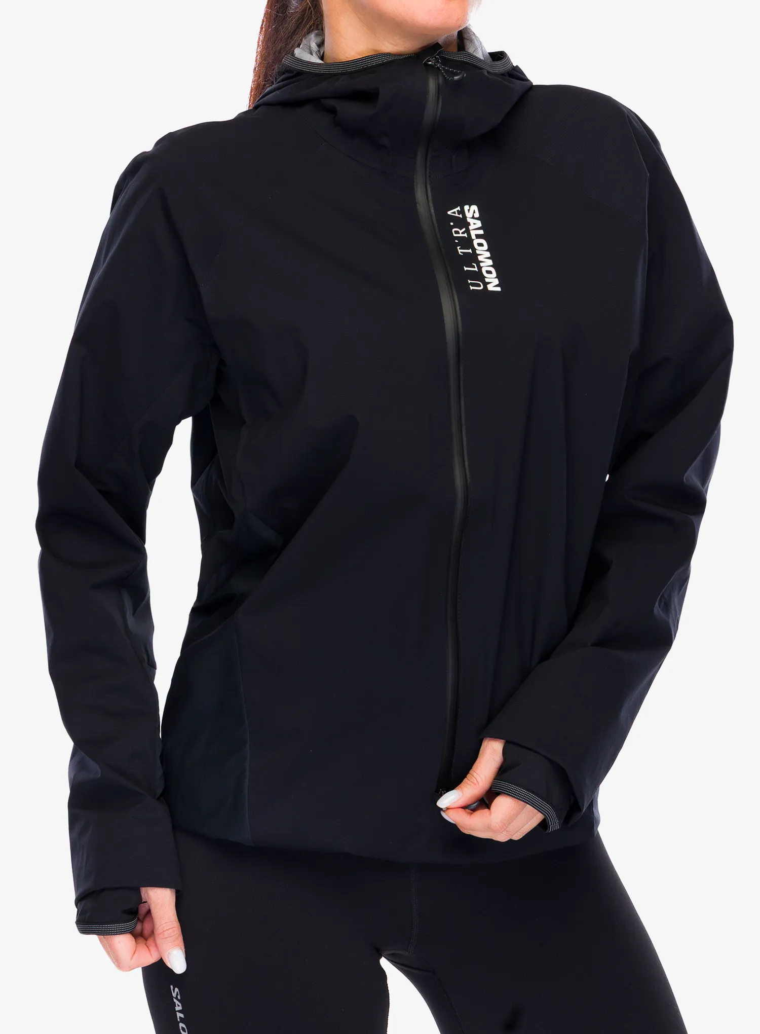 Jakna za trčanje Salomon S/Lab Ultra Hybrid Jkt - deep black