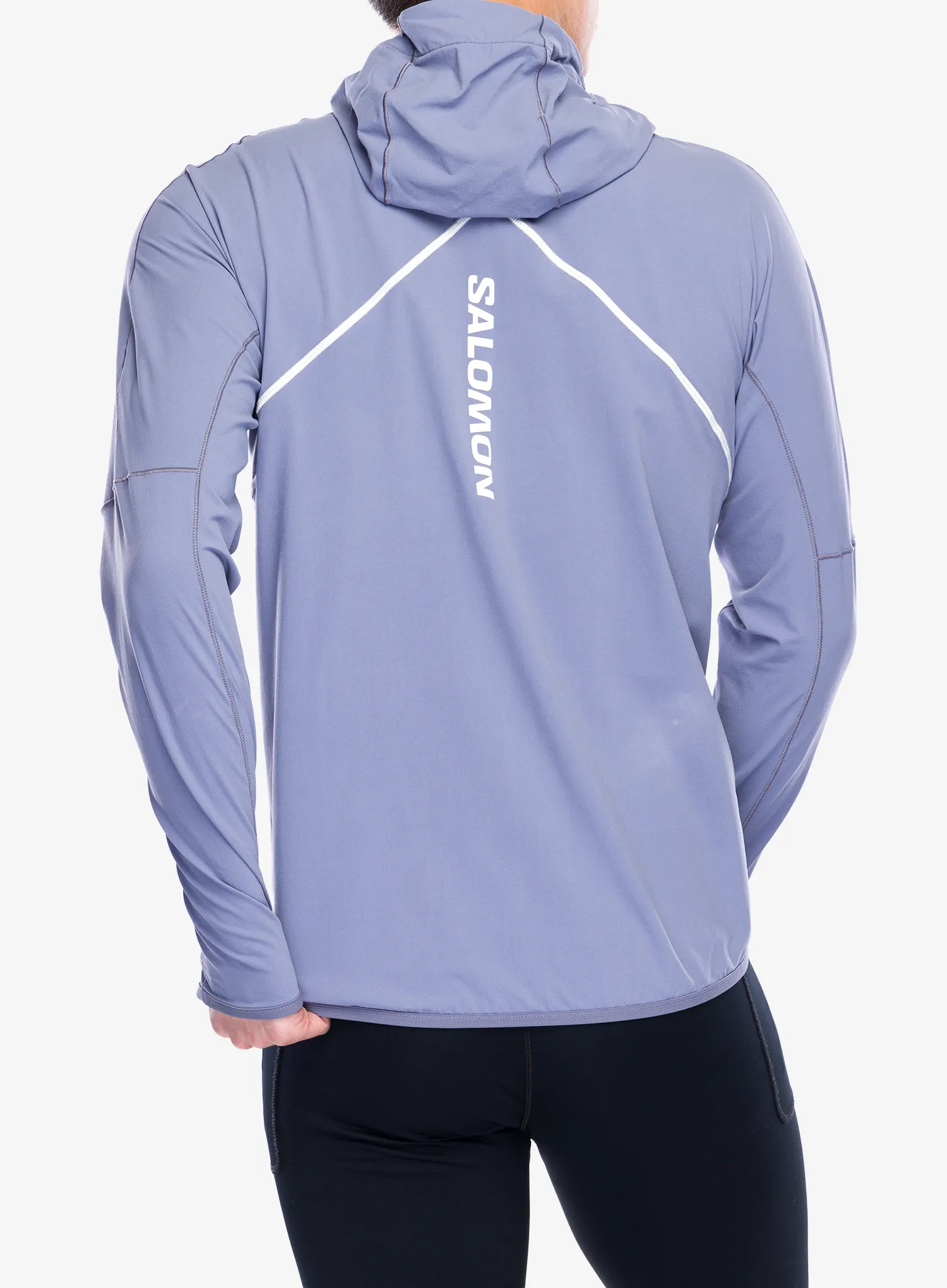 Jakna za trčanje Salomon Sense Aero Hybrid HZ HD - blue granite