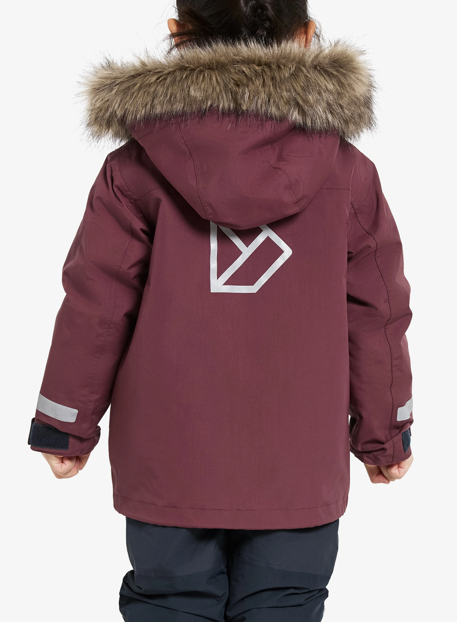 Dječja jakna Didriksons Bjarven Parka 4 - anemon red