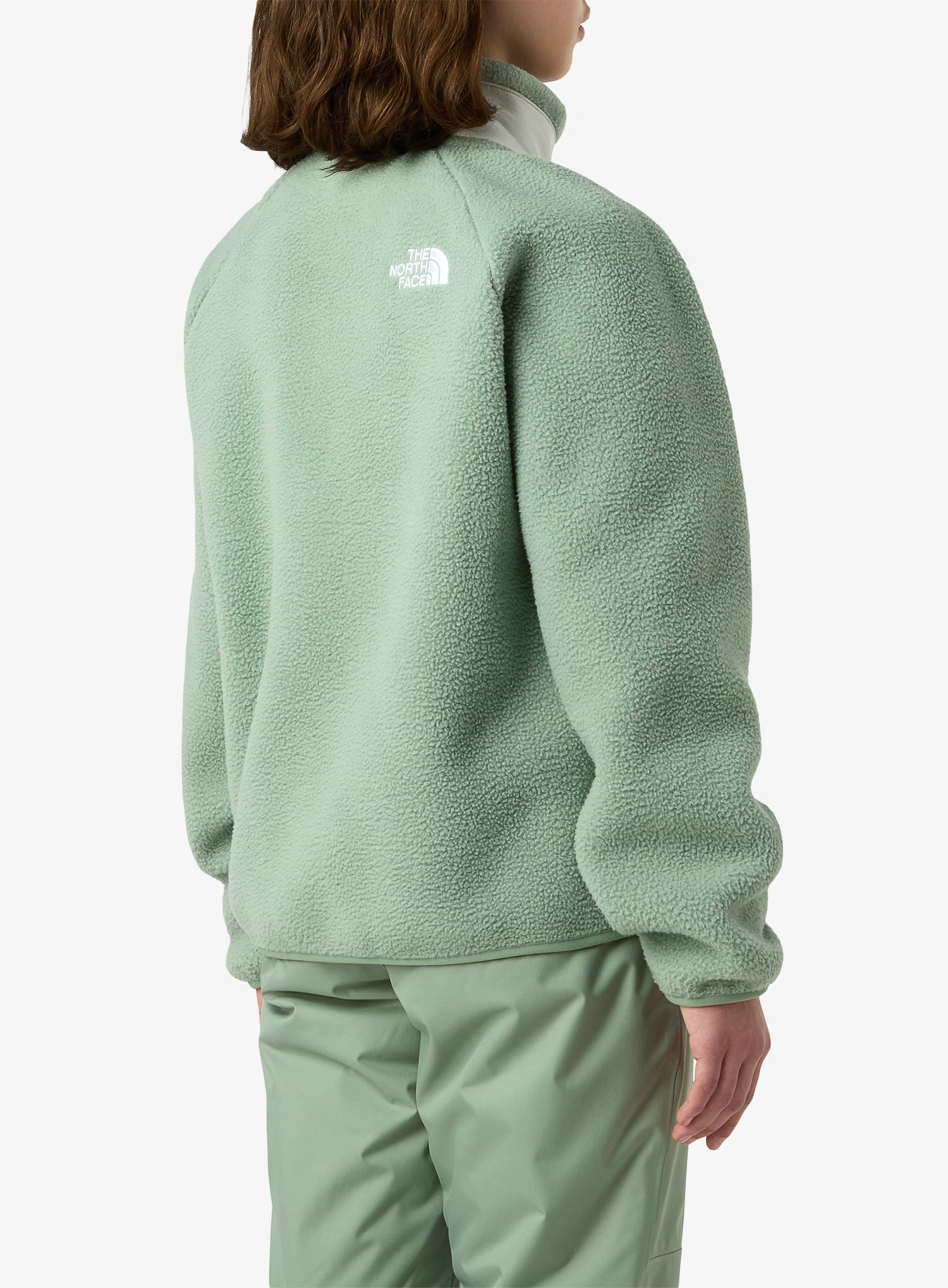 Jakna za djevojčice The North Face Yumiori Full Zip Jacket - slate moss/white dune