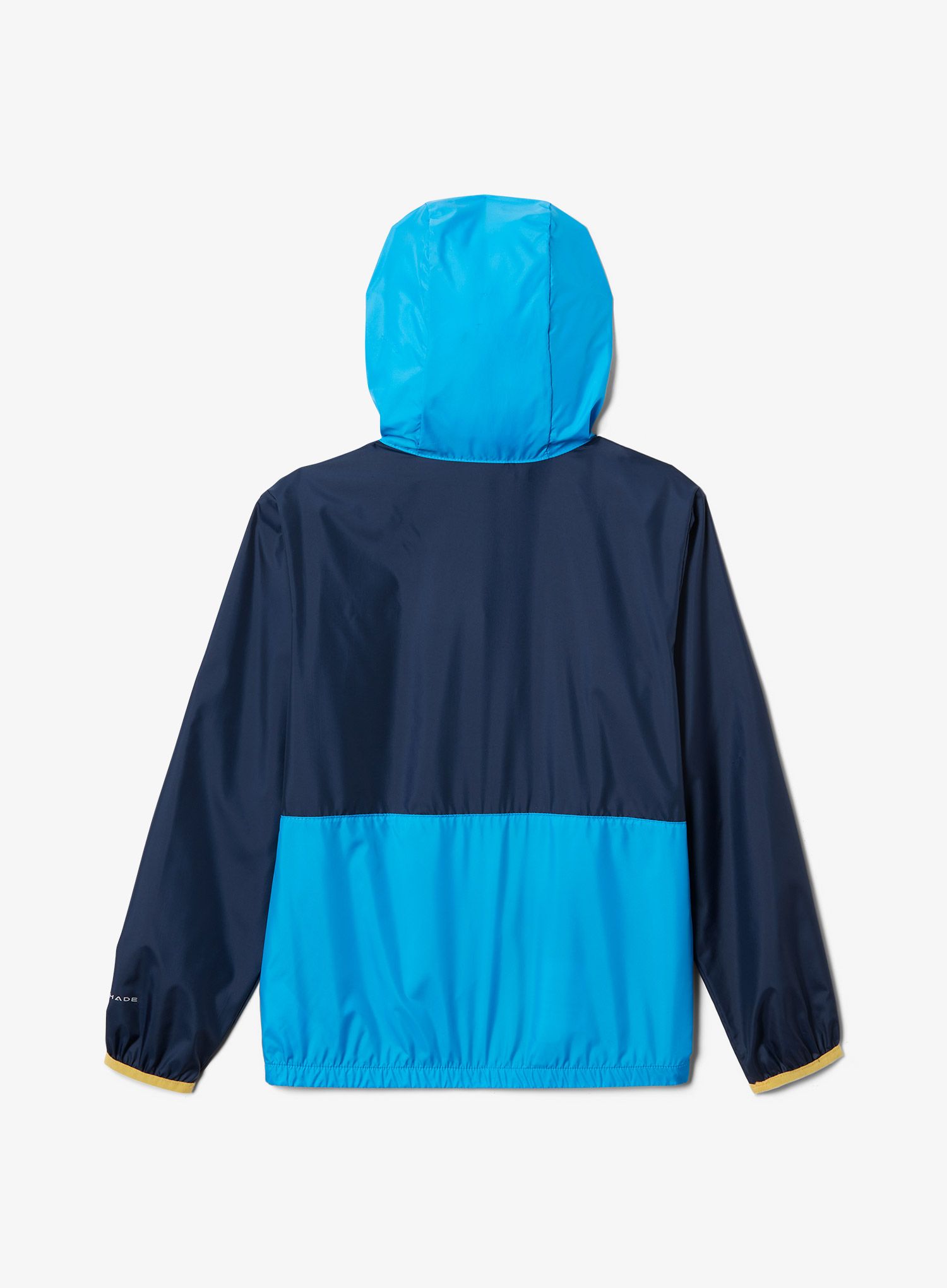Jakna za djevojčice Columbia Back Bowl Hooded Windbreaker - coll navy/compass blue/golden