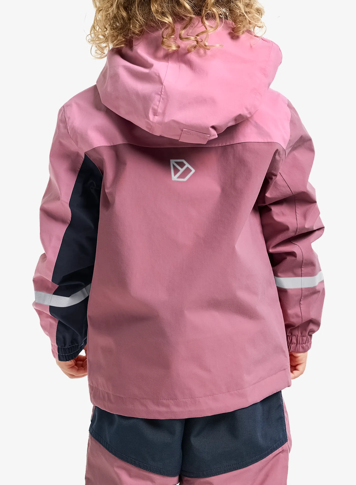 Jakna za djevojčice Didriksons Pilvi JKT 2 - heather pink