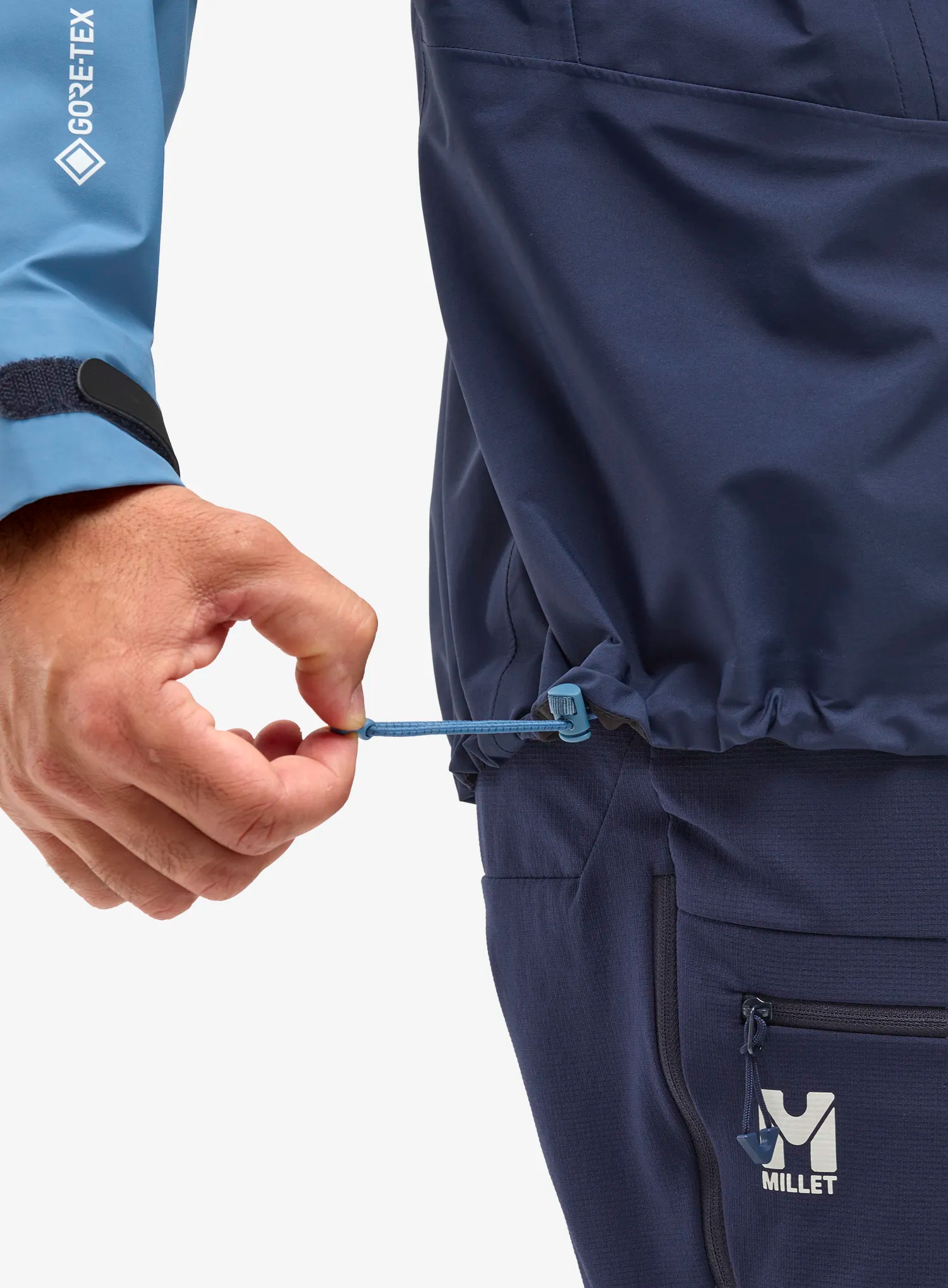 GORE TEX jakna Millet Kamet Light GTX Jkt - saphir/coronet blue