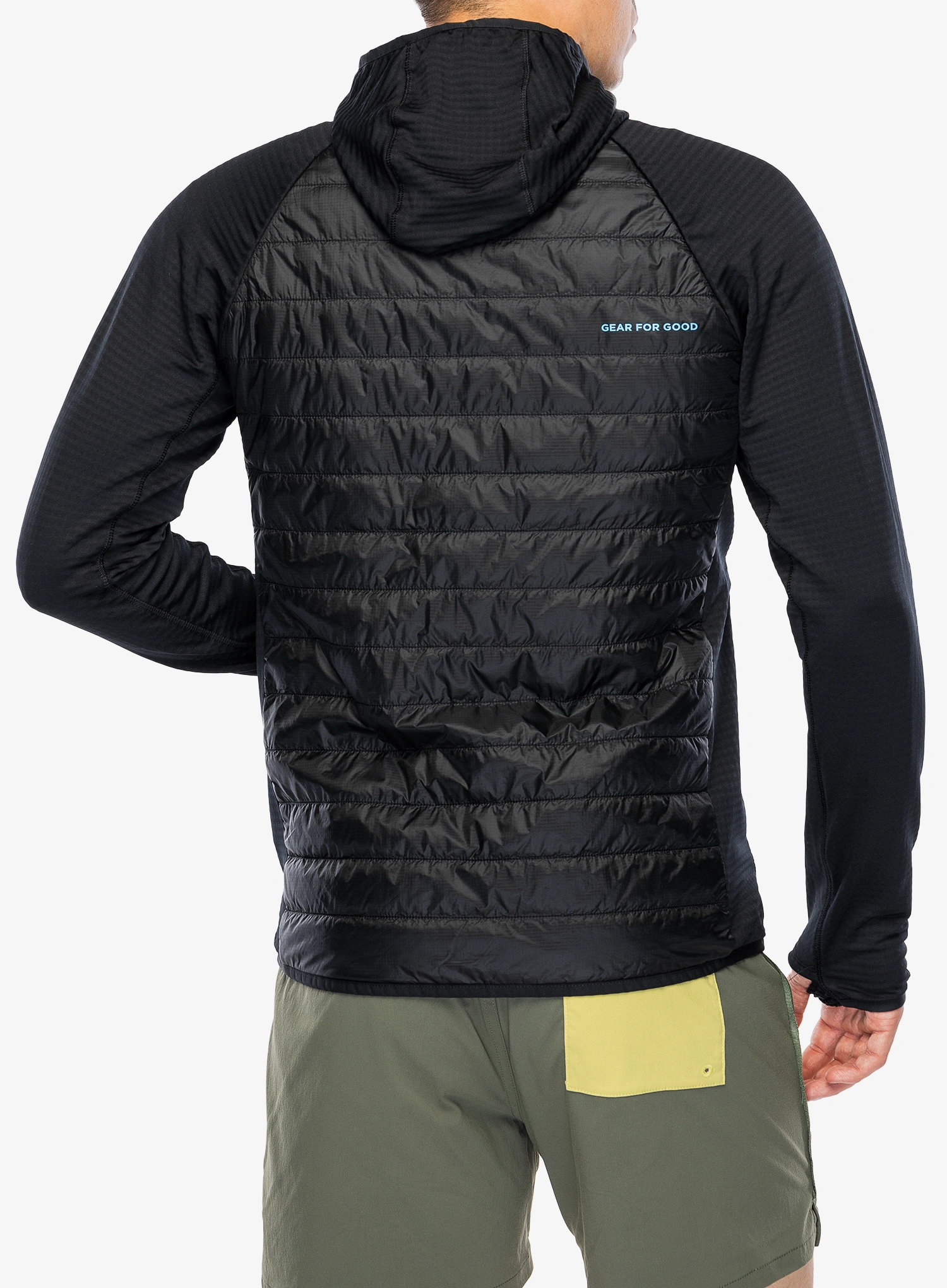Hibridna jakna Cotopaxi Capa Hybrid Insulated Hooded Jacket - cotopaxi black