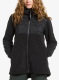 Ženska hibridna jakna Didriksons Bibi Fullzip 2 - black