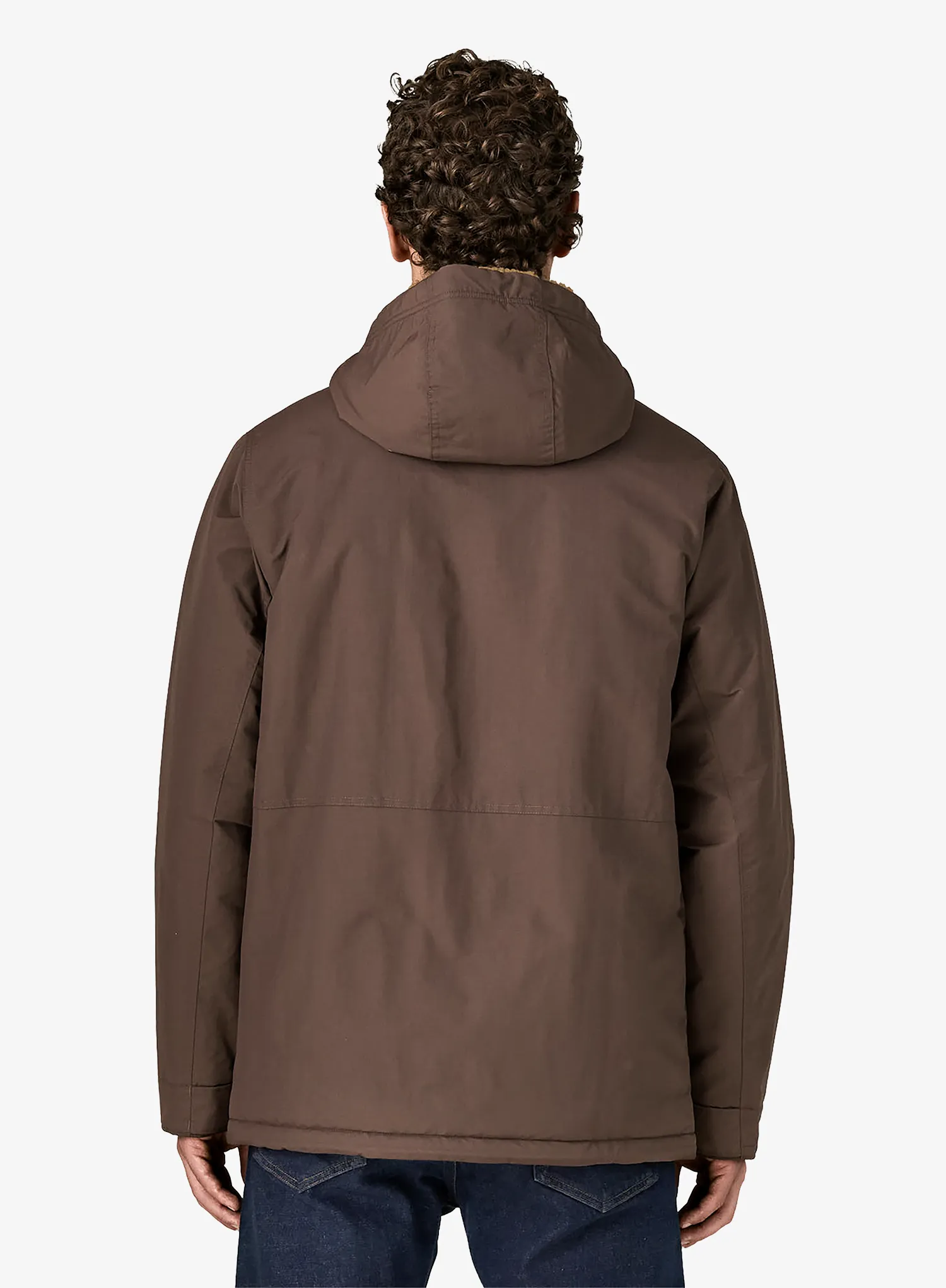 Hibridna jakna Patagonia Isthmus Parka - den brown