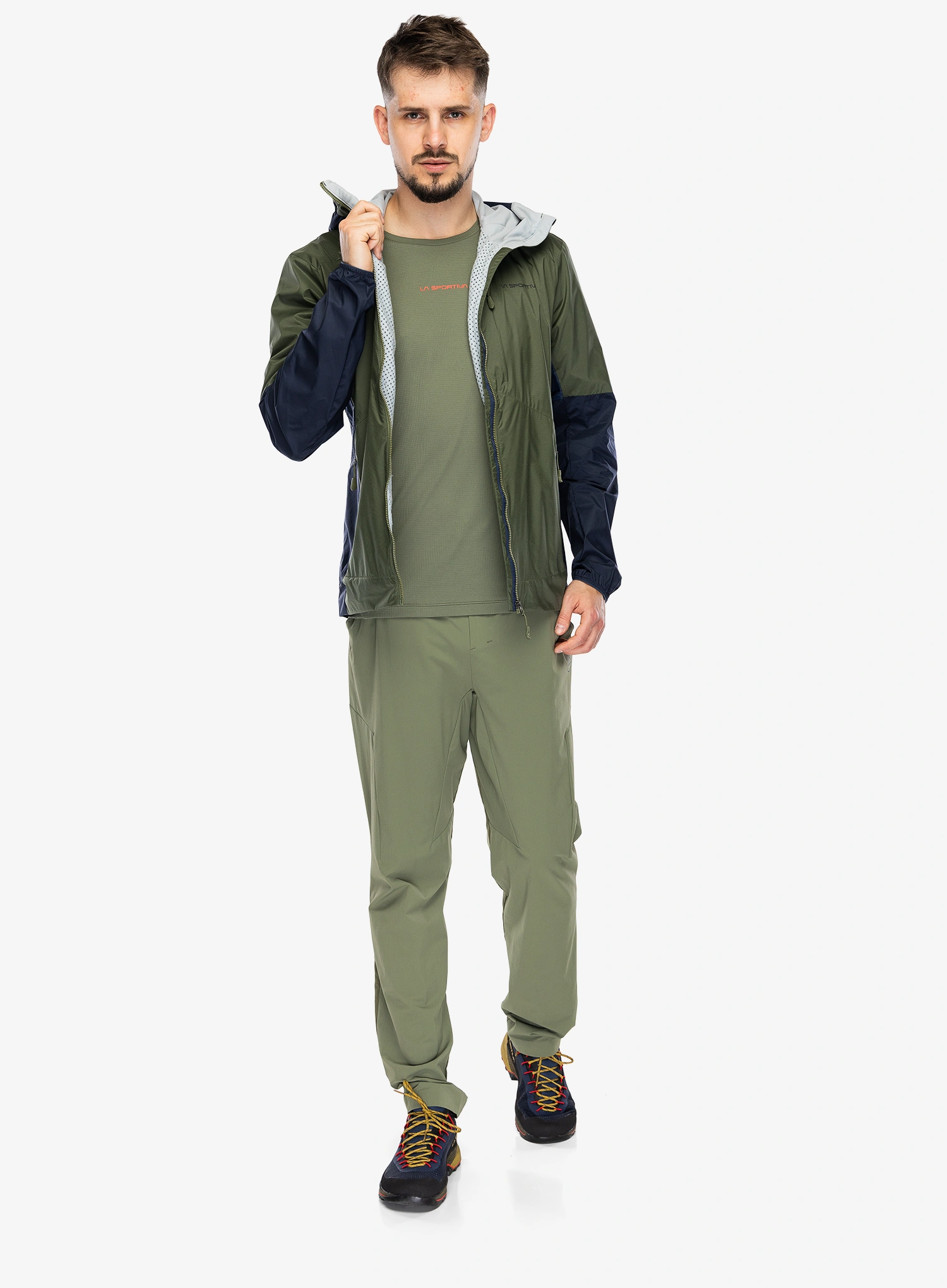 Jakna La Sportiva Across Lite Jacket - cypress/night sky