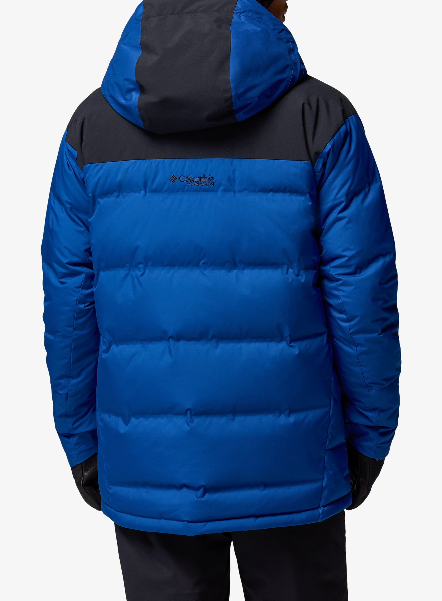 Skijaška jakna Columbia Glacier Ridge Down Jacket - mountain blue/black