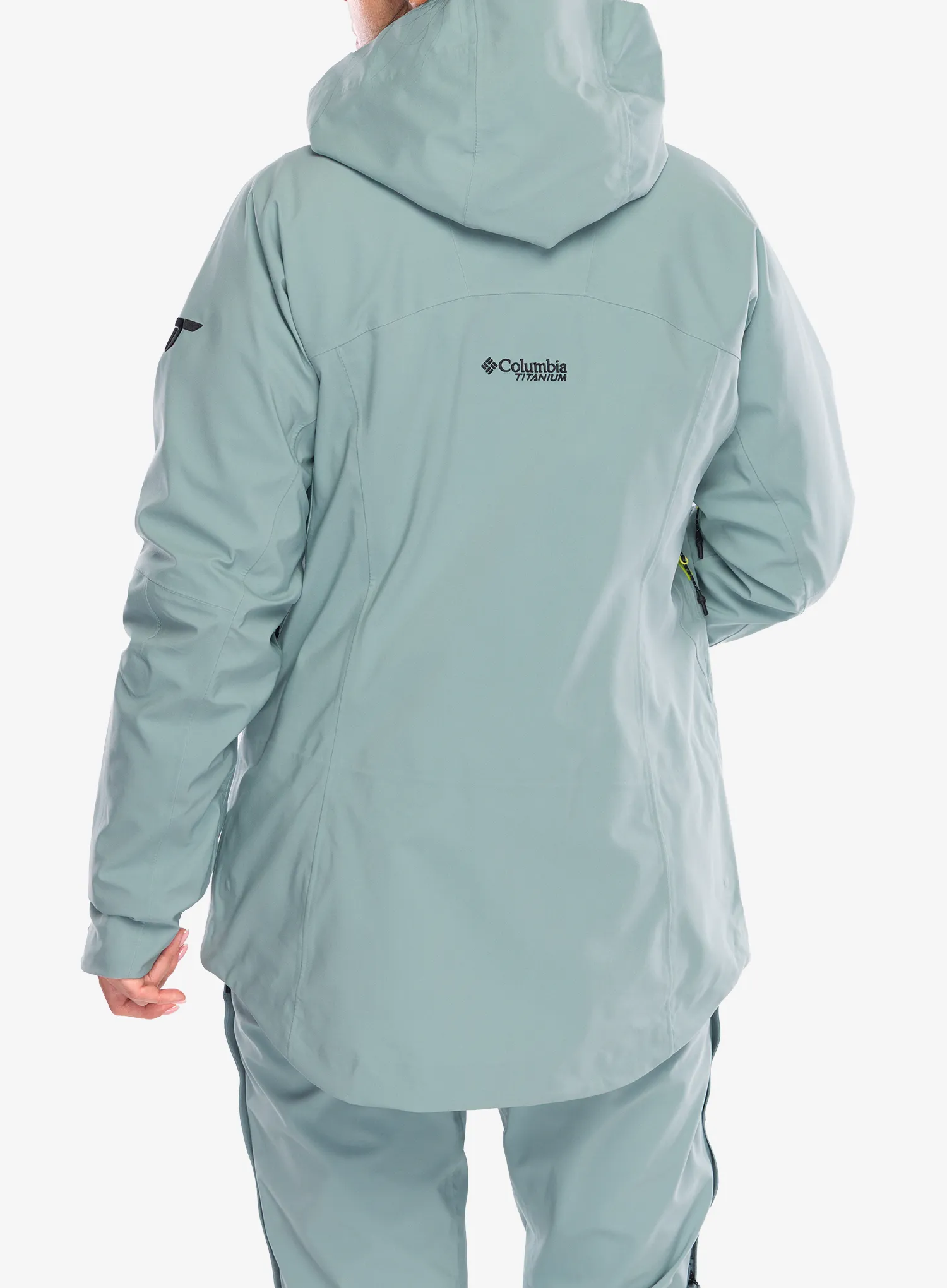 Ženska skijaška jakna Columbia Platinum Peak II 3L Shell - crushed blue