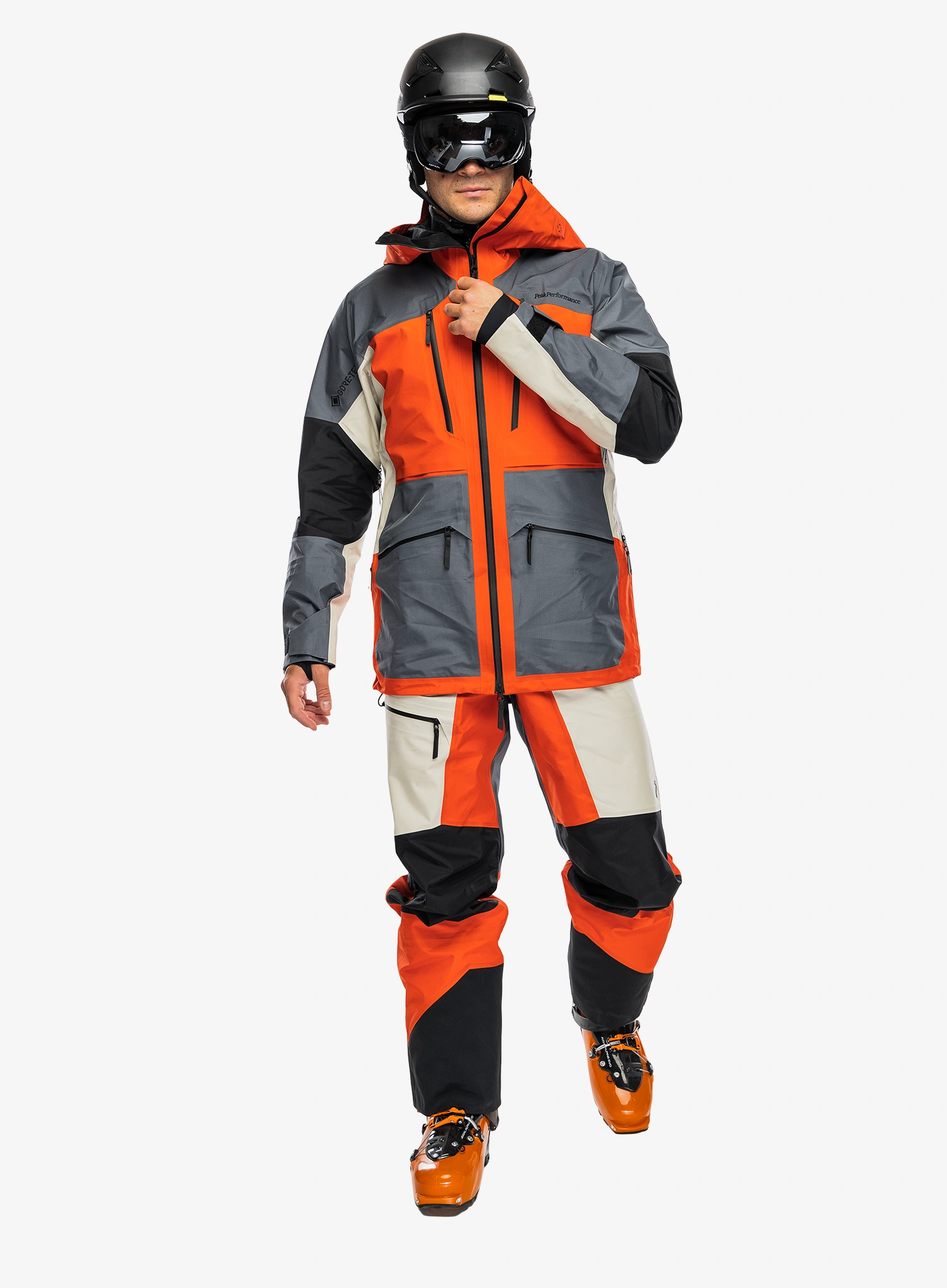 Skijaška jakna Peak Performance Vertical GORE-TEX Pro Jacket - solar burst/mountain mist