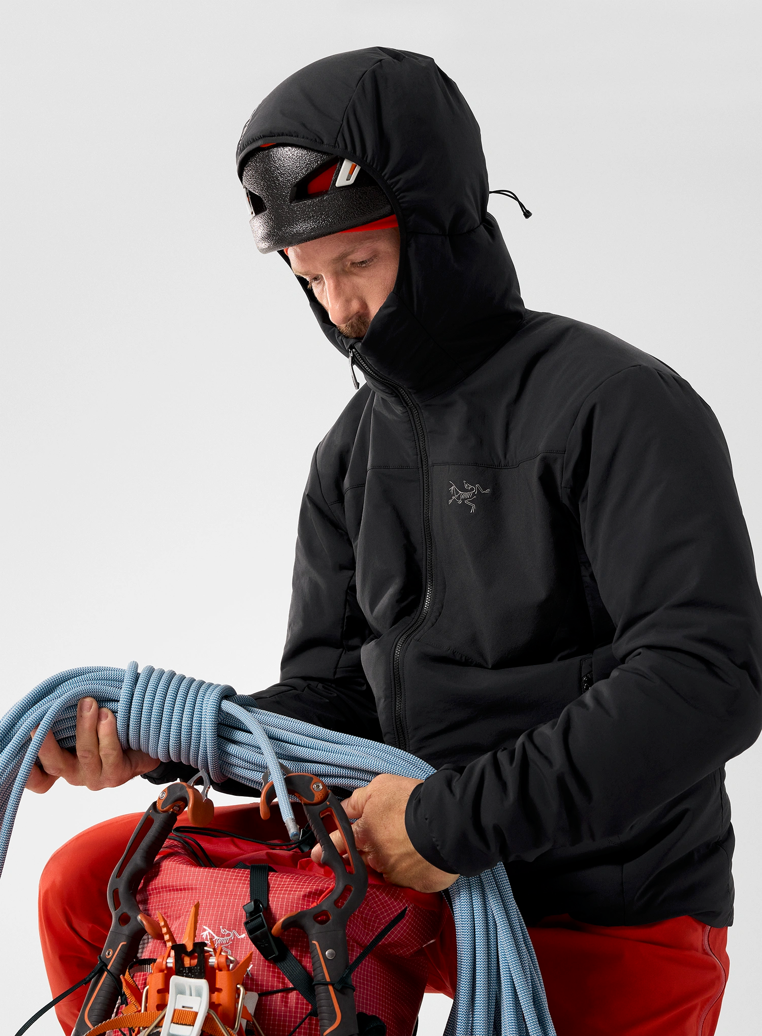 Jakna s postavom Arcteryx Proton Hoody - black