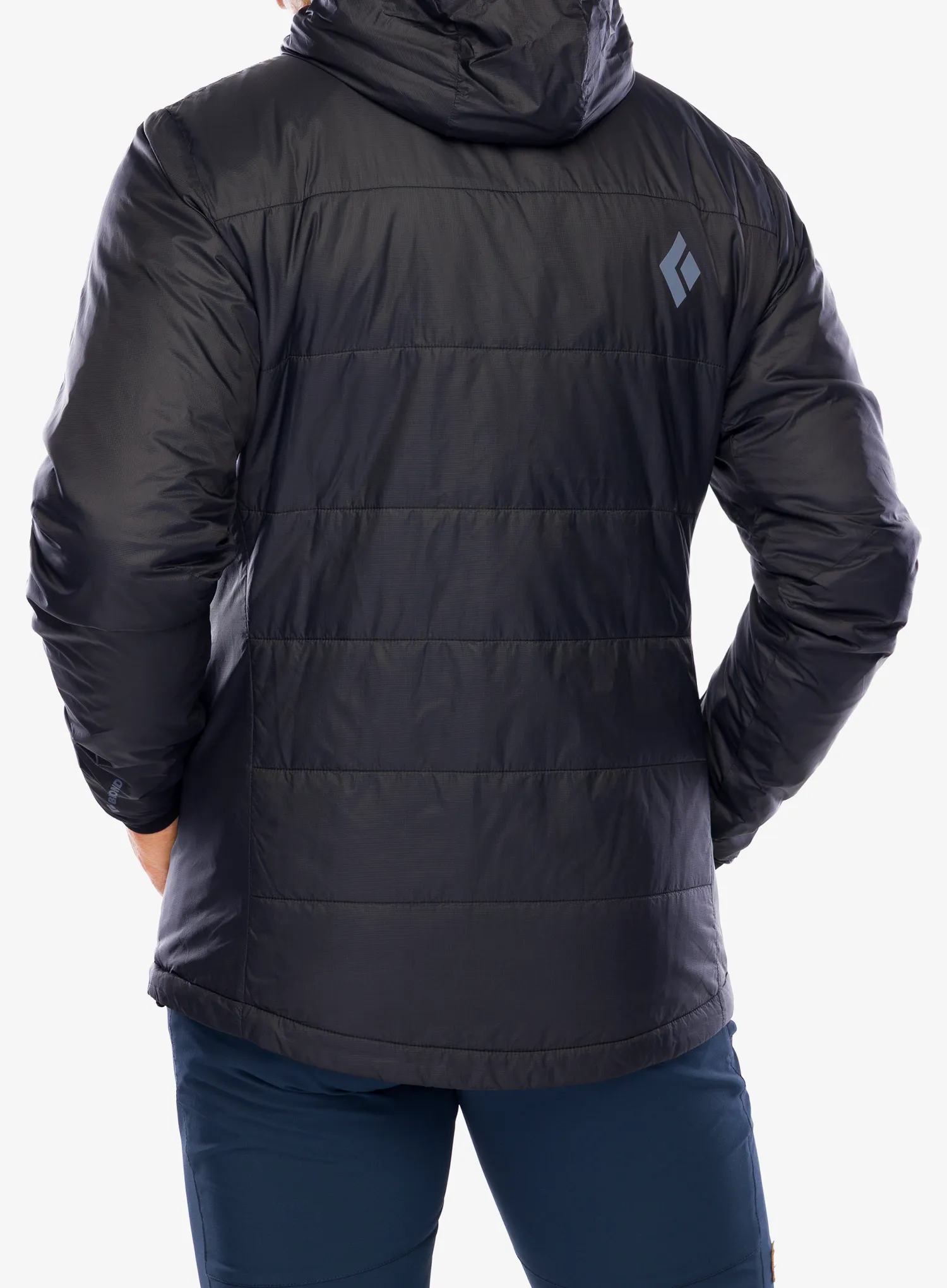 Jakna s postavom Black Diamond Solution Hoody - black