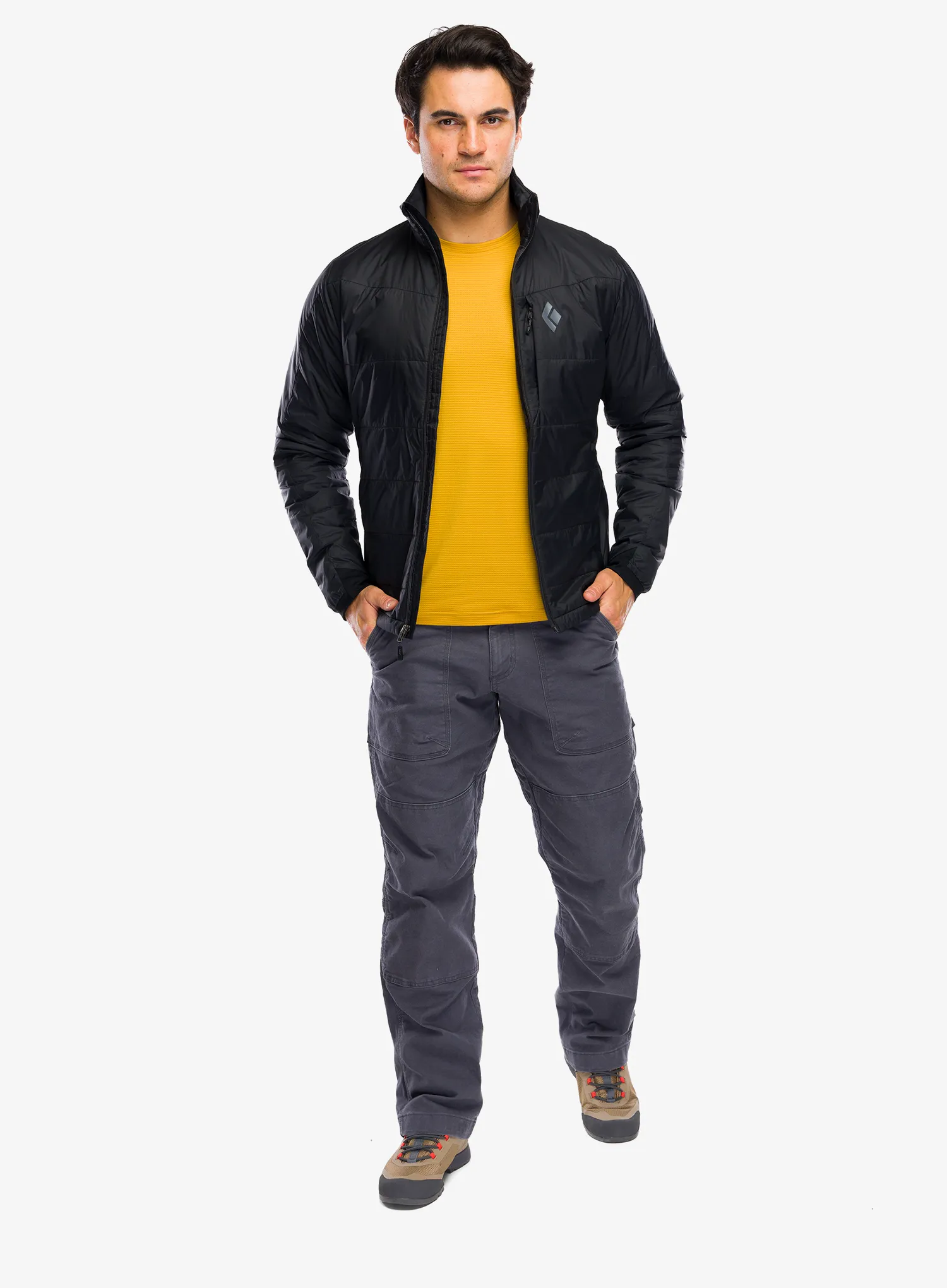 Jakna s postavom Black Diamond Solution Jacket - black