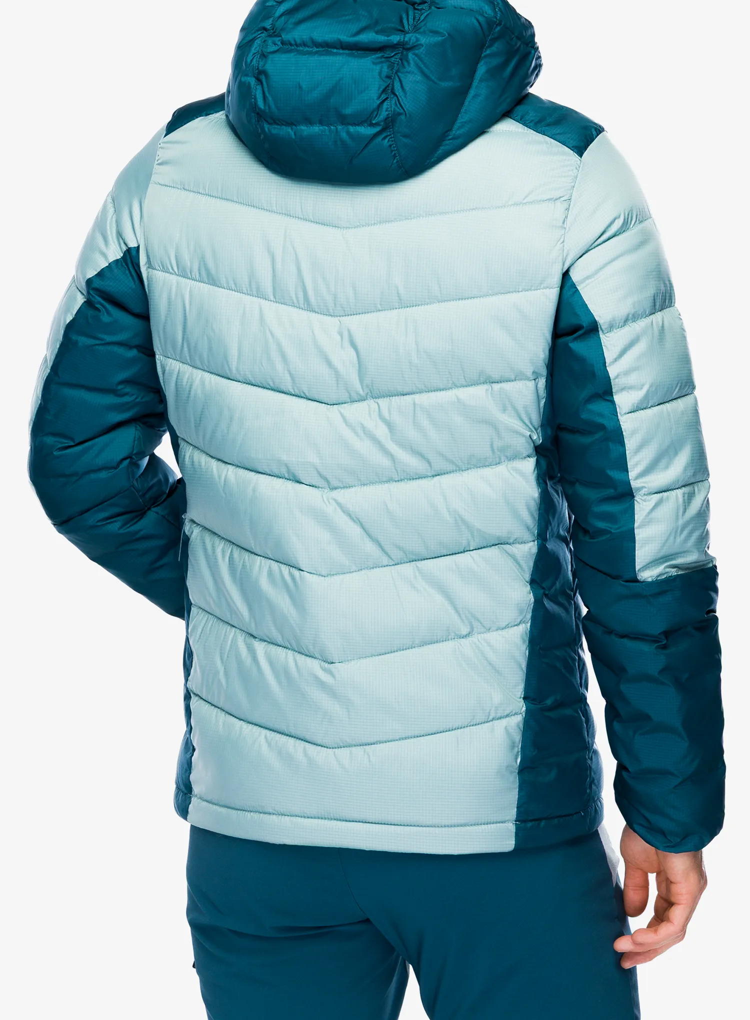Jakna s postavom Columbia Labyrinth Loop II Hooded Jacket - crushed blue/everblue