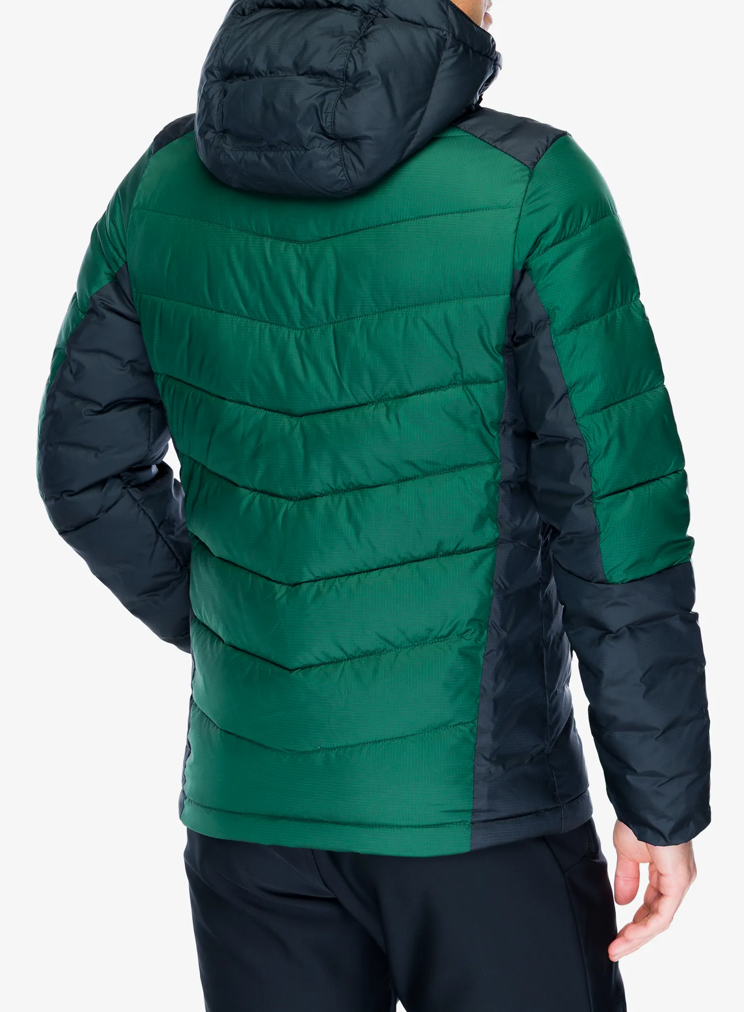Jakna s postavom Columbia Labyrinth Loop II Hooded Jacket - rain forest/black