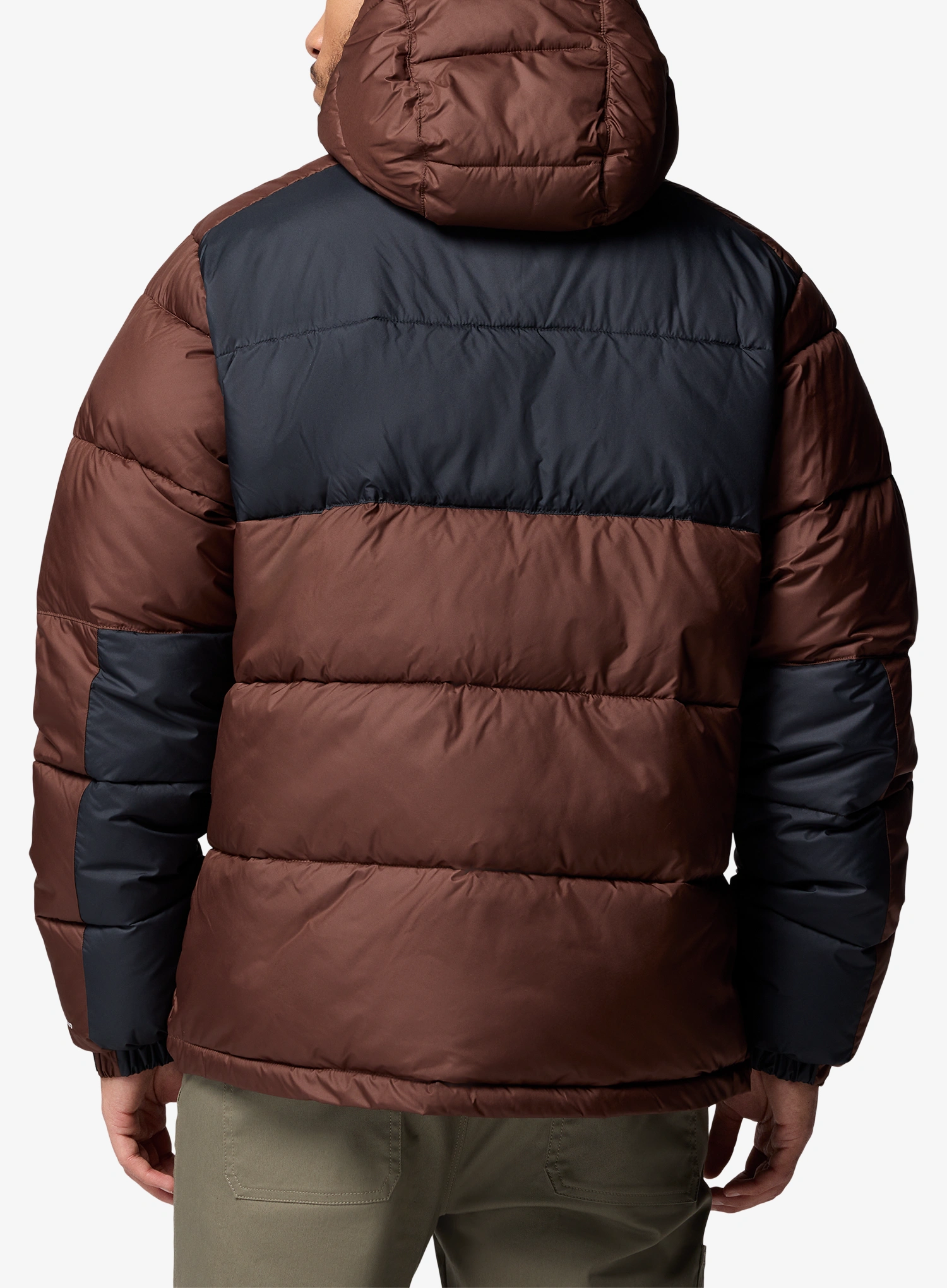 Jakna s postavom Columbia Pike Lake II Hooded Jacket - tobacco/black