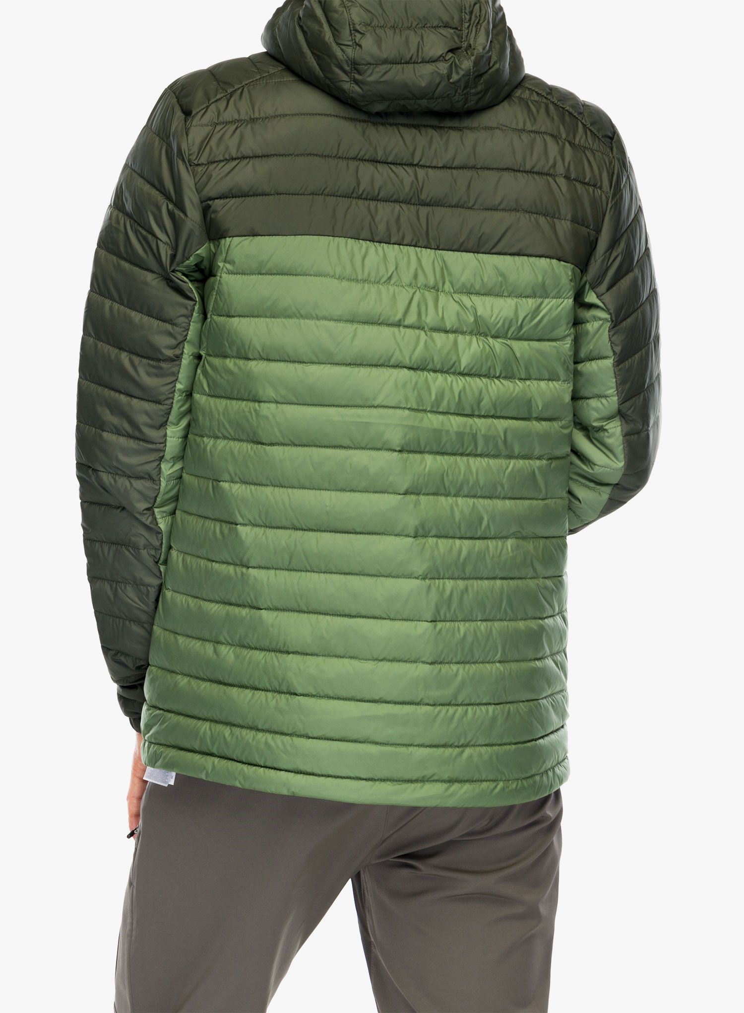 Jakna s postavom Columbia Silver Falls II Hooded Jacket - canteen/greenscape