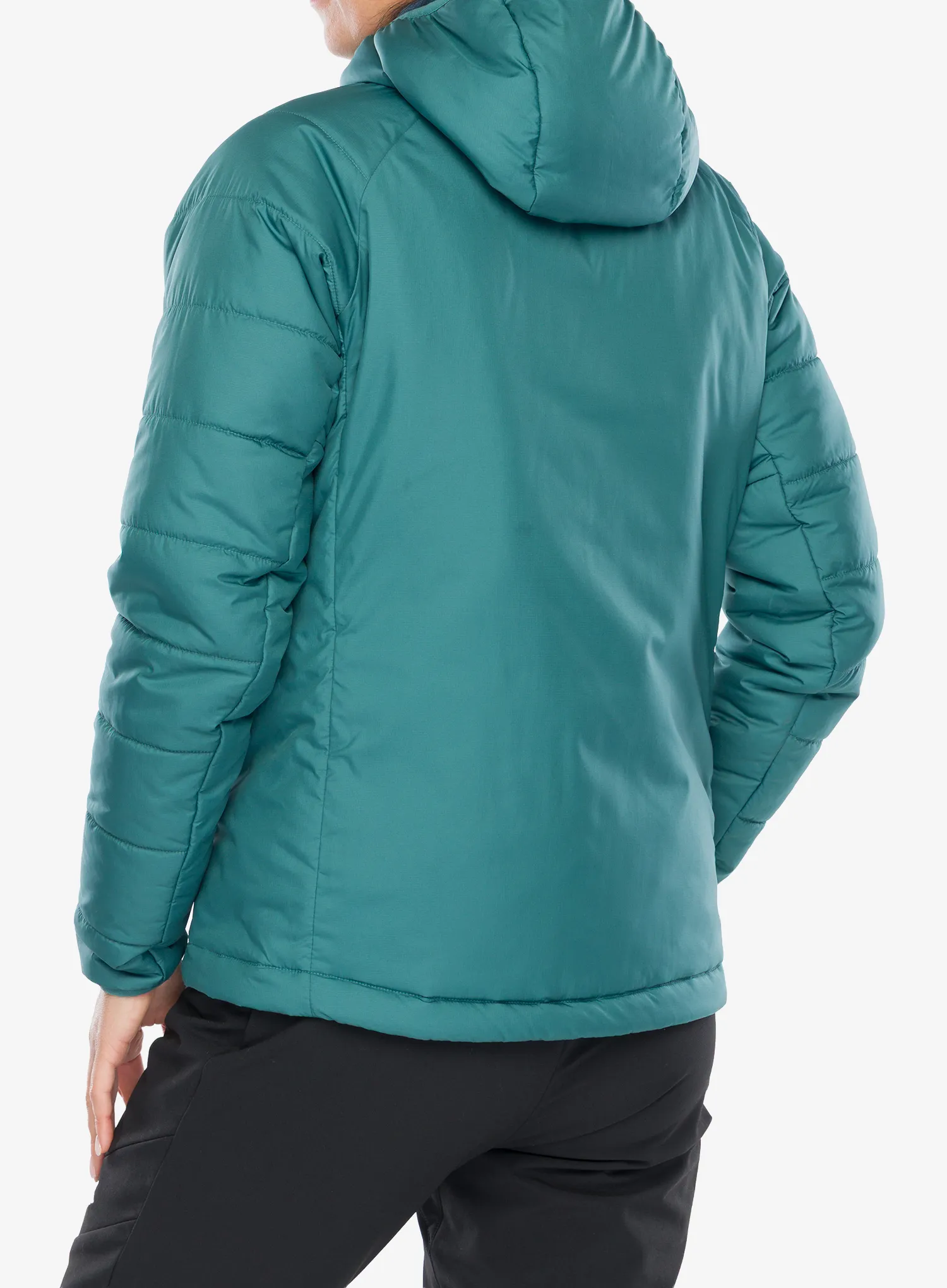 Jakna s postavom ženska adidas TERREX Multi Synthetic Insulated Hooded Jacket - preloved teal