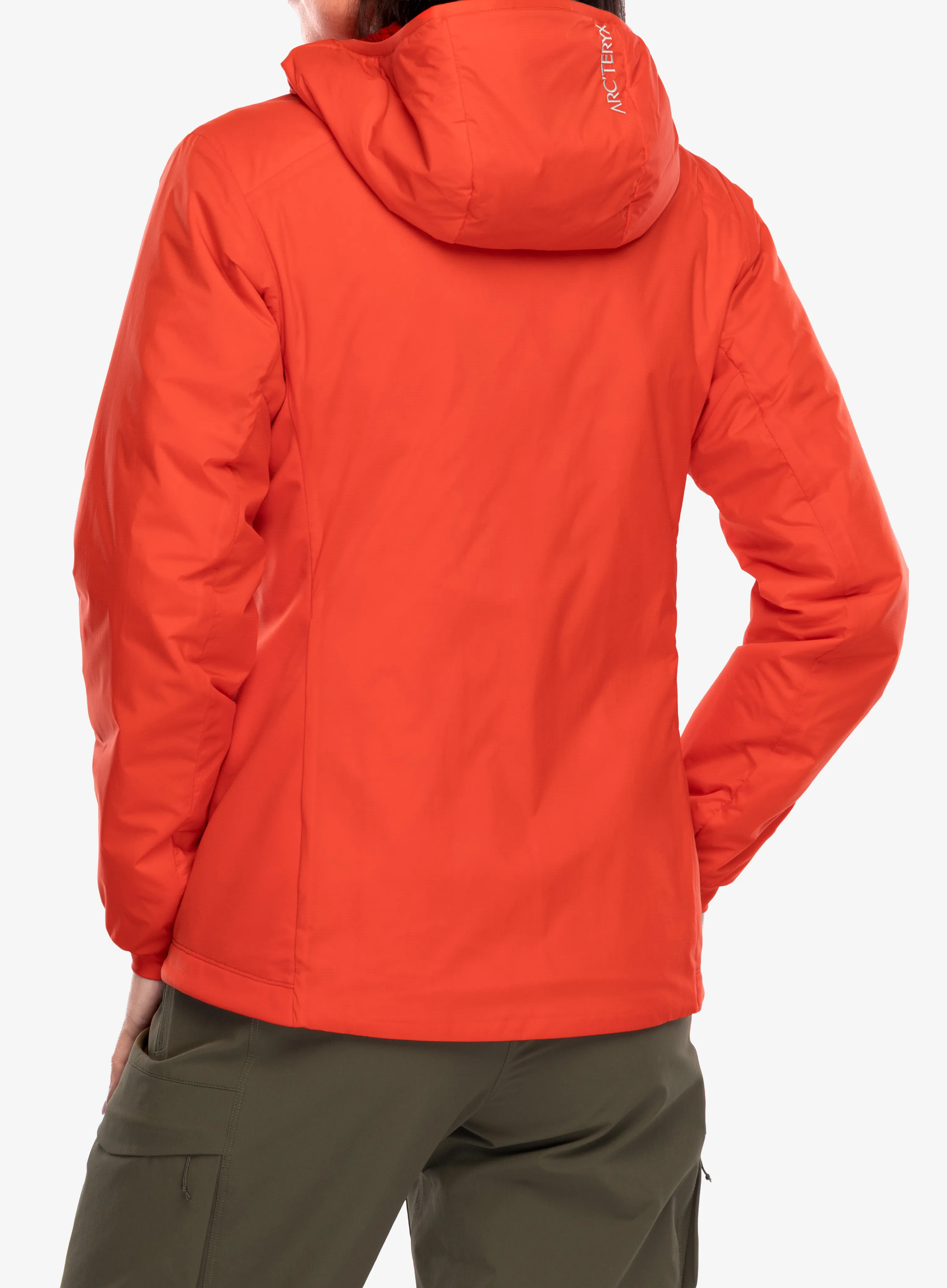 Jakna s postavom ženska Arcteryx Atom Hoody - dynasty/dynasty