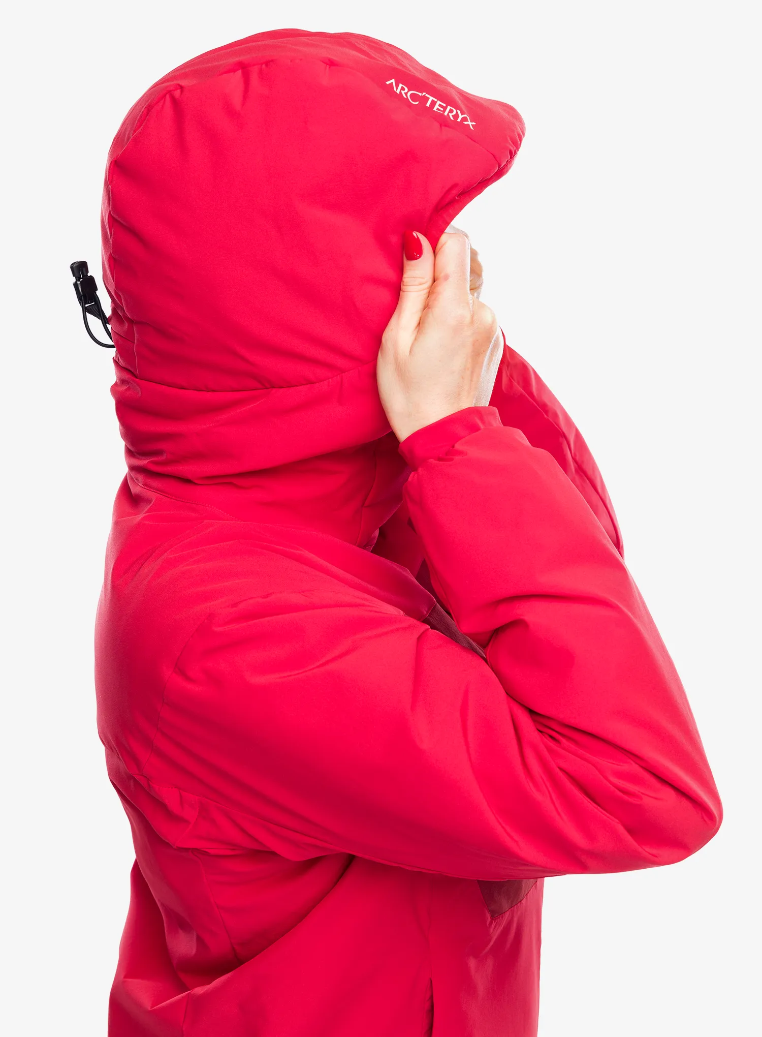 Jakna s postavom ženska Arcteryx Proton Heavyweight Hoody - heritage