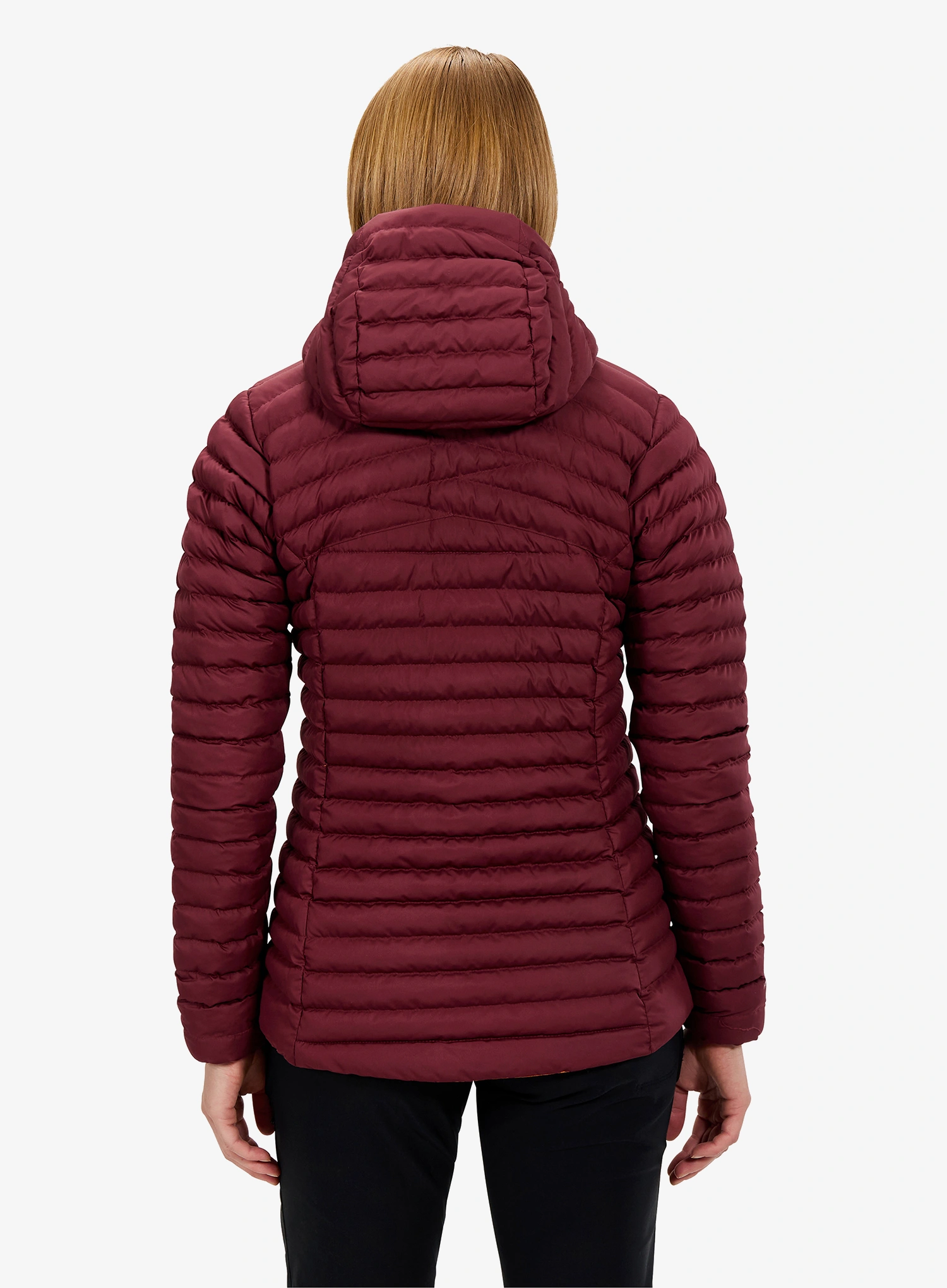 Jakna s postavom ženska Berghaus Nula Micro Jacket - dark rhum