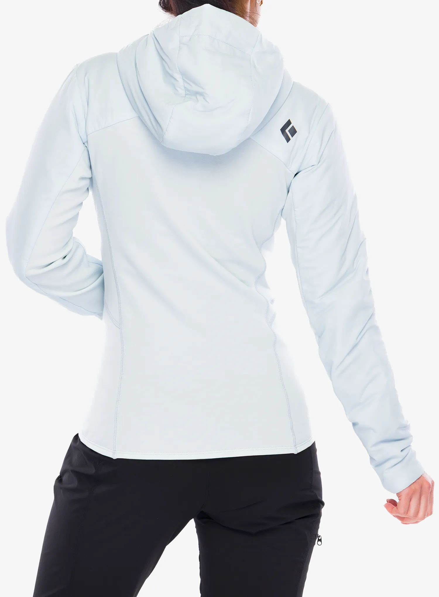 Jakna s postavom ženska Black Diamond First Light Hybrid Hoody - belay blue