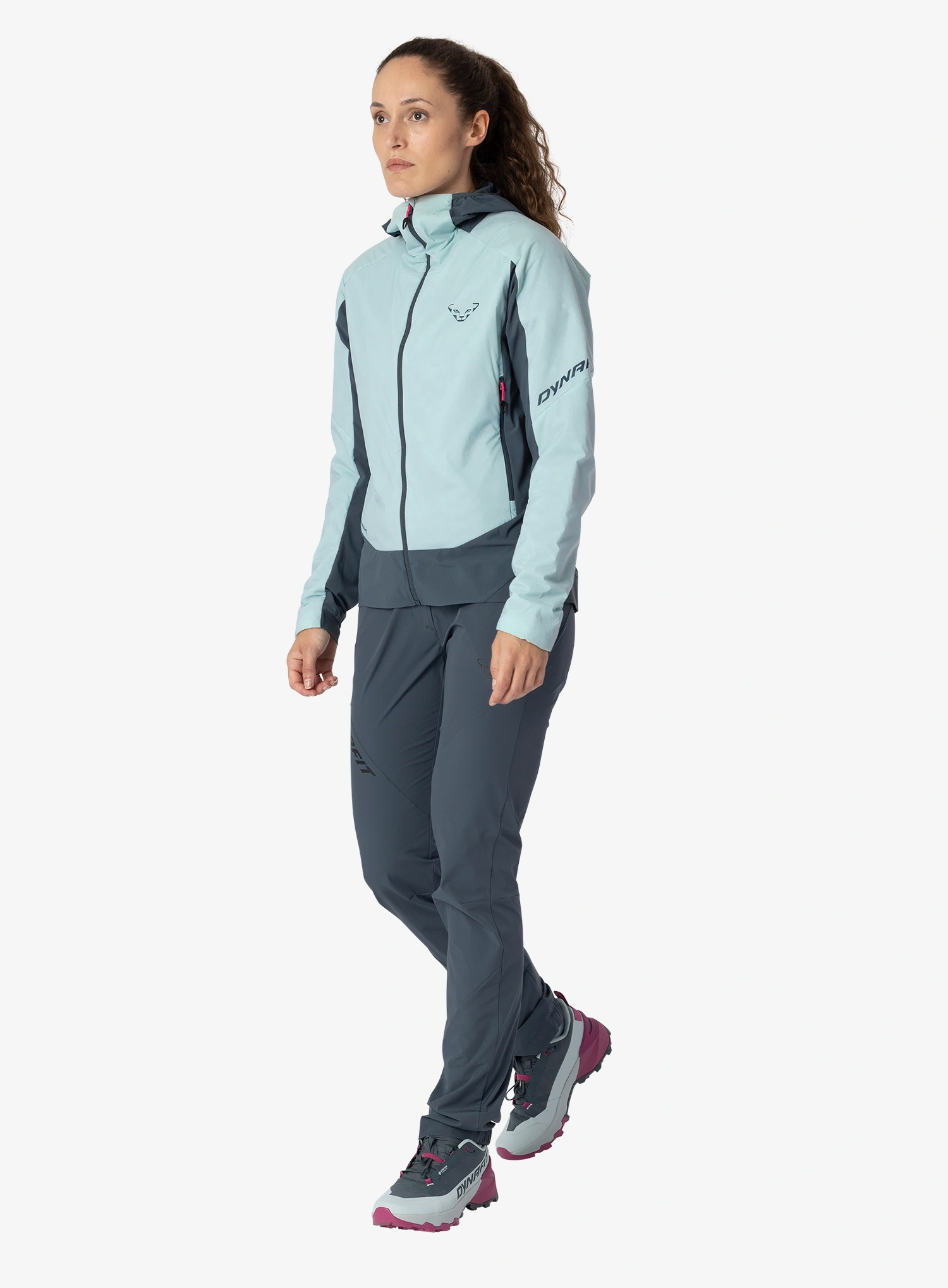 Jakna s postavom ženska Dynafit Transalper Primaloft Jacket - cloud blue