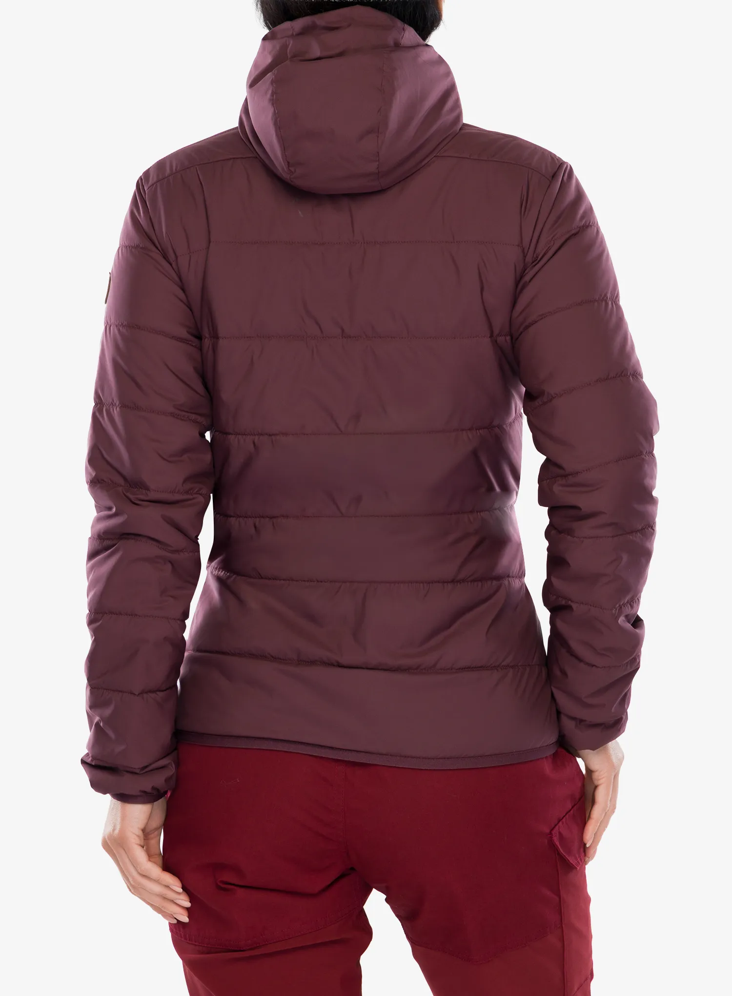 Jakna s postavom Fjallraven Keb Padded Hoodie - port